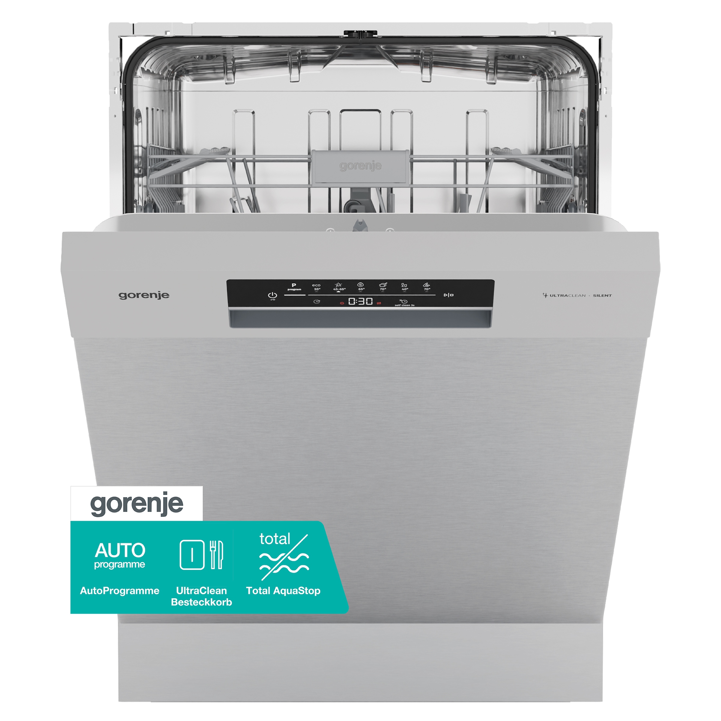 GORENJE Unterbaugeschirrspüler »GU642D90X« 9,5 l 14 Maßgedecke