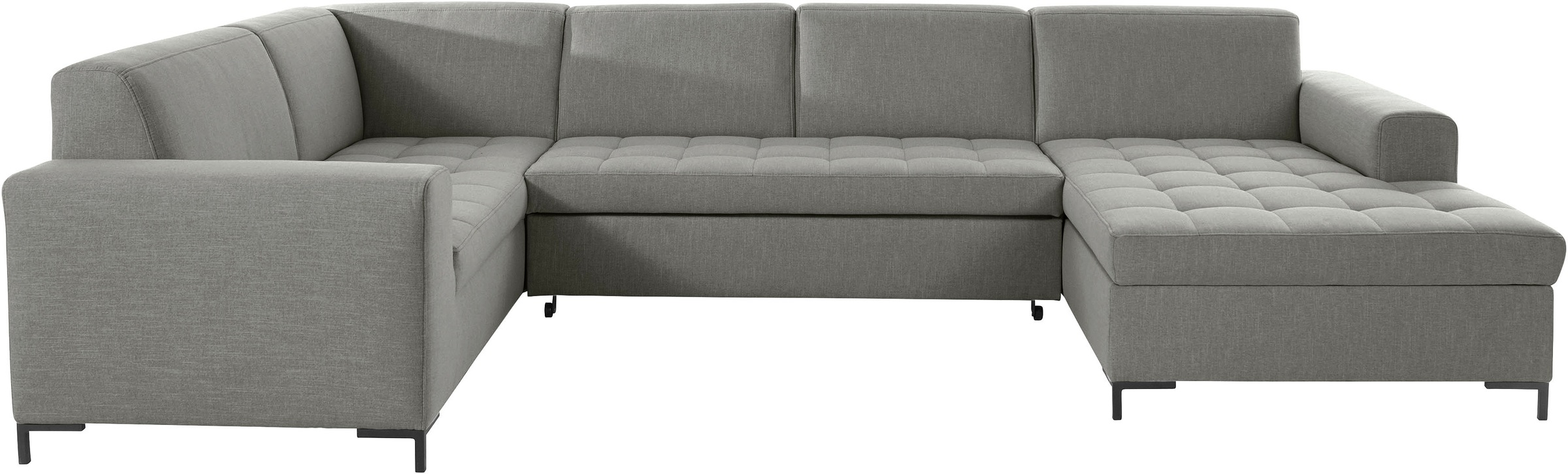 OTTO home Wohnlandschaft »Grazzo, aktuelle Steppung im Sitz, viel Platz, U- günstig online kaufen