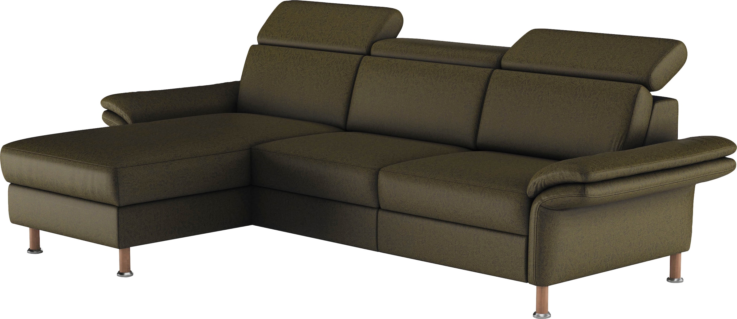 Home affaire Ecksofa »Calypso L-Form«, mit motorischen Funktionen im Sofa und Recamiere
