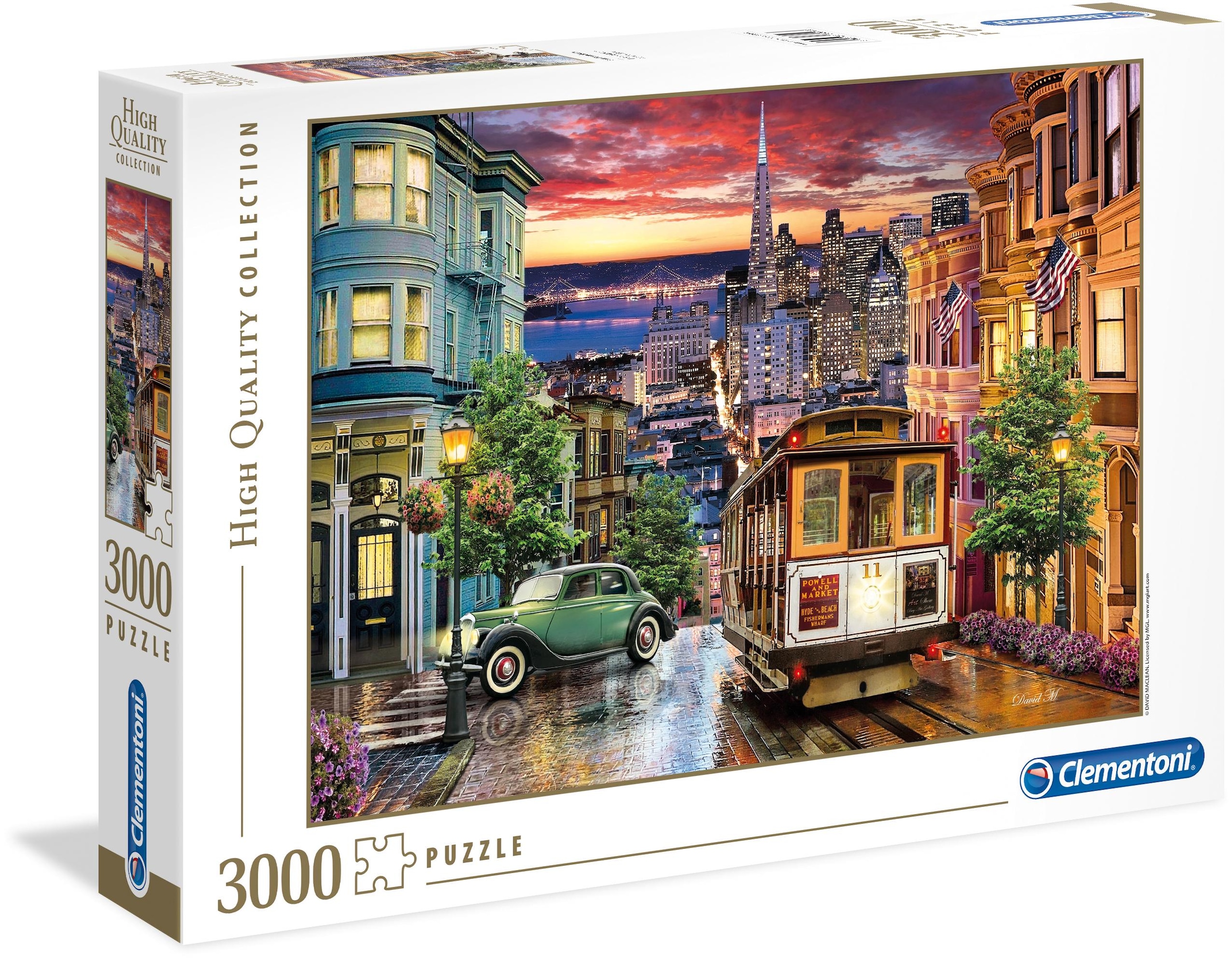 Puzzle »High Quality Collection, San Francisco«, Made in Europe, FSC® - schützt Wald -...