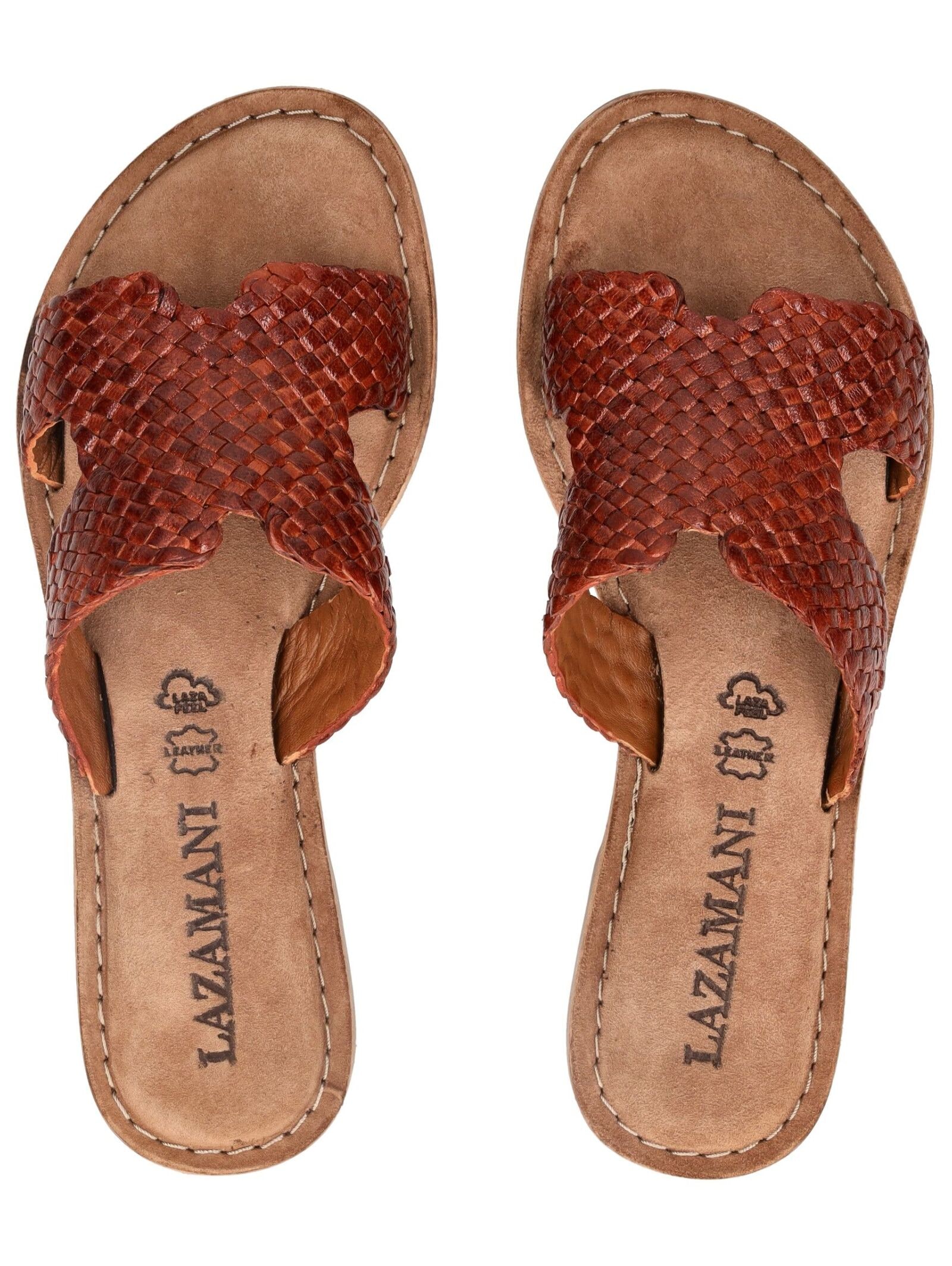 Lazamani Pantolette »Lazamani Pantoletten Leder«