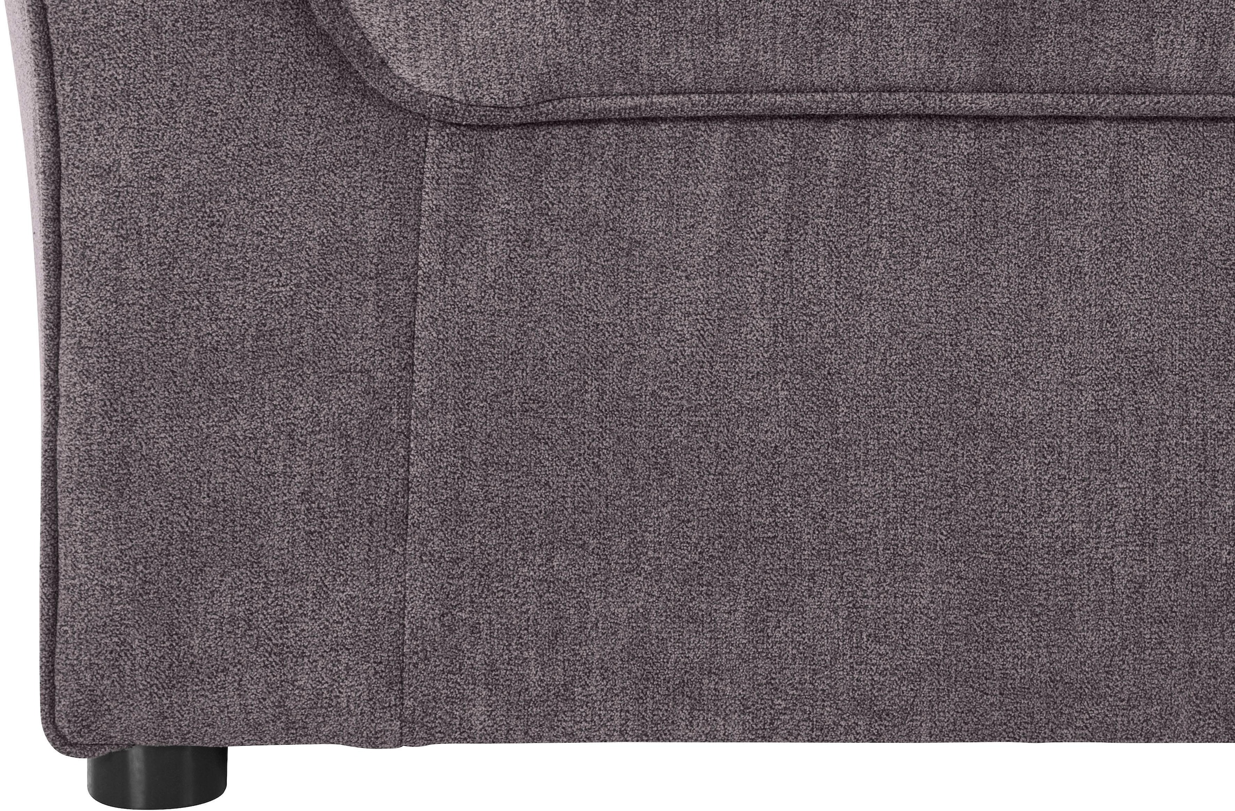 DOMO collection 2-Sitzer »Pegnitz für kleine Räume, Breite 155cm,«, zeitlos, elegante Armlehnen, komfortabel