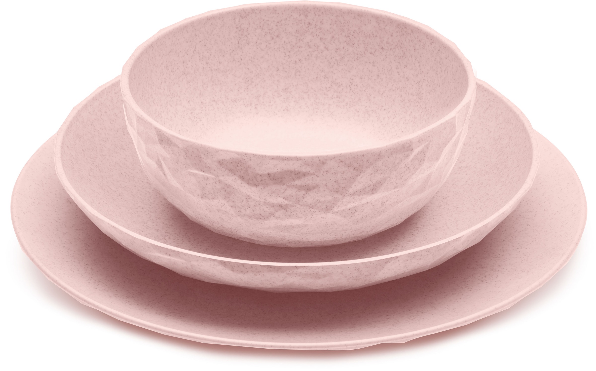 KOZIOL Speiseteller »CLUB PLATE«, (Set, 4 St.), recycelbar, CO2 neutrale Pr günstig online kaufen