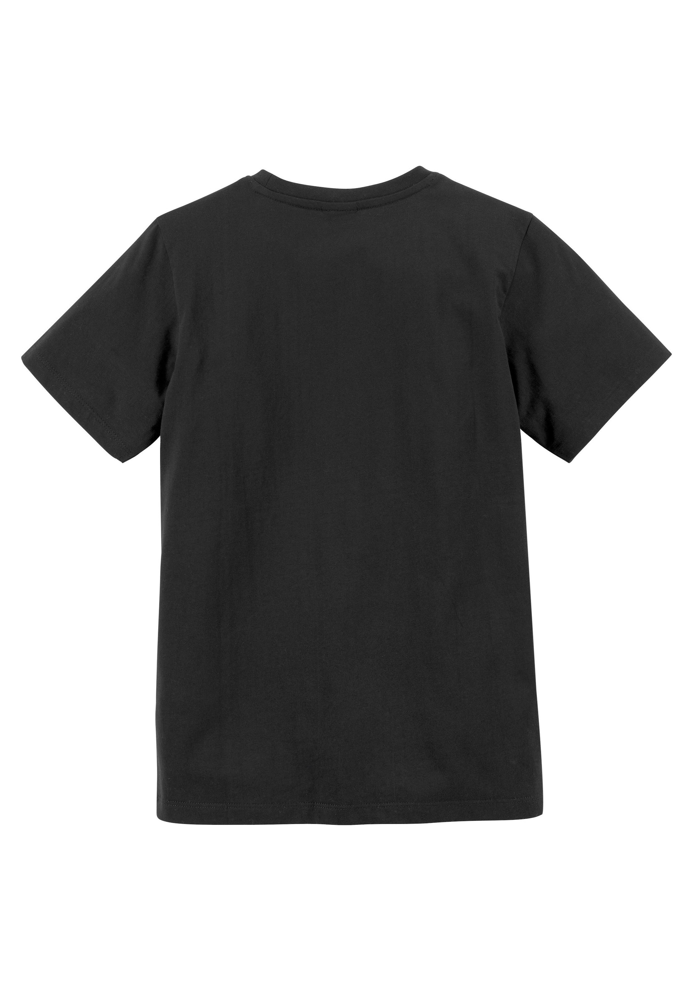 KIDSWORLD T-Shirt »LASS UNS: HALT DIE KLAPPEN! SPIELEN«, Spruch im  Online-Shop bestellen