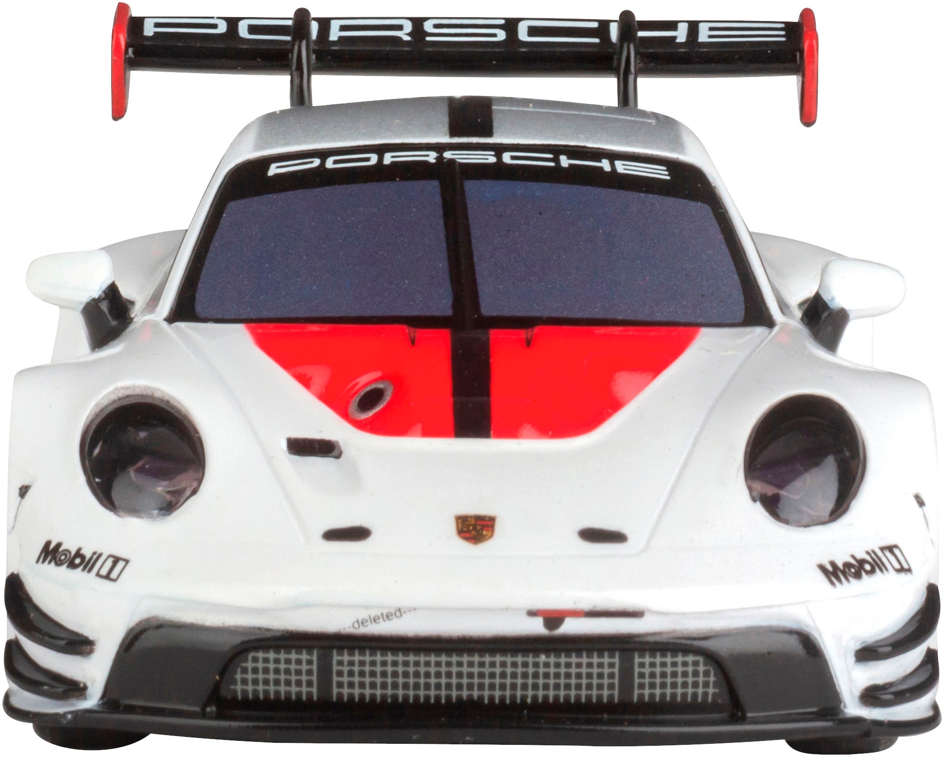 Carrera® Rennbahn-Auto »Carrera Hybrid, Porsche 911 GT3 R, White Lightning«