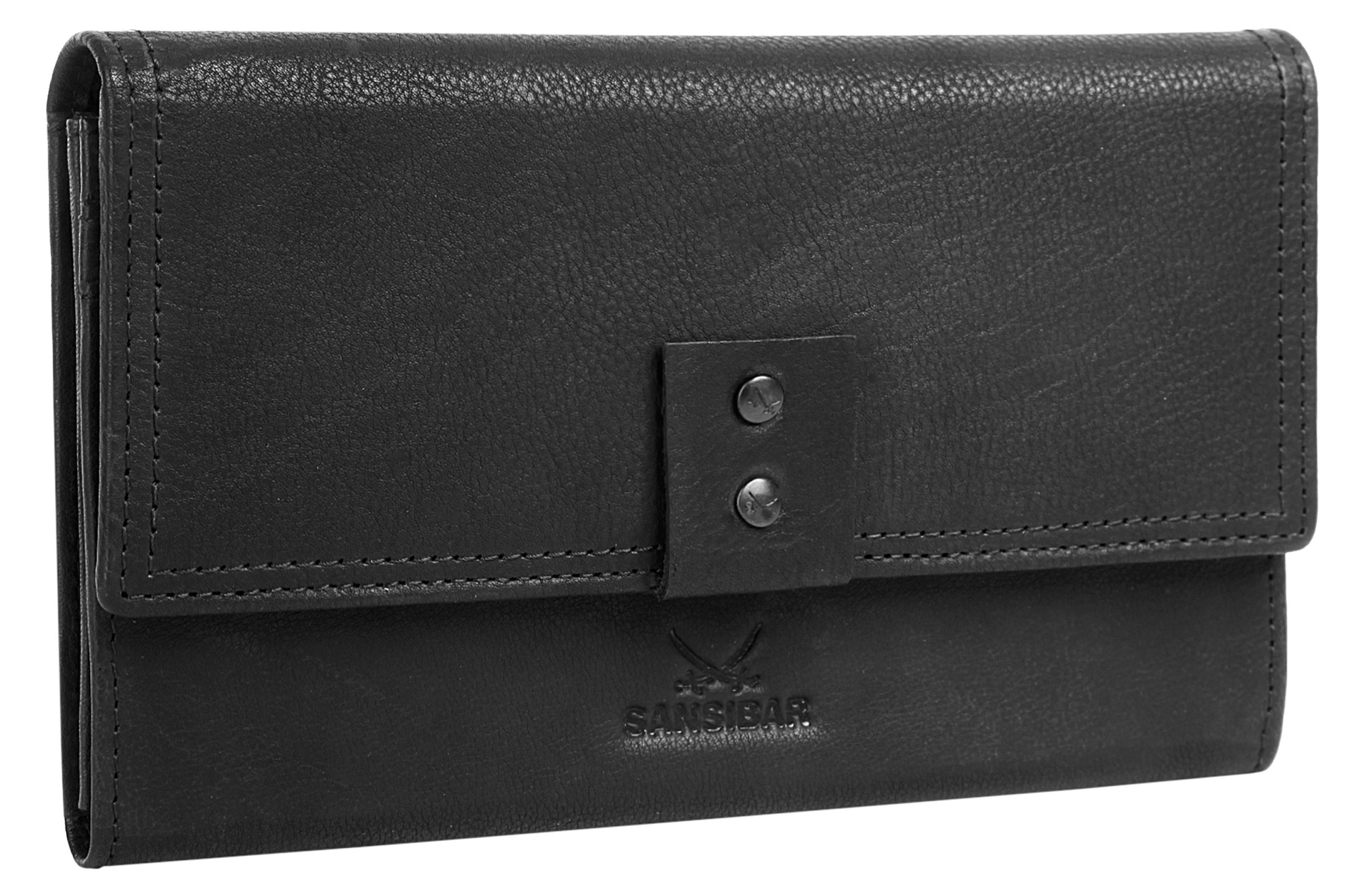 Sansibar Geldbörse echt Leder