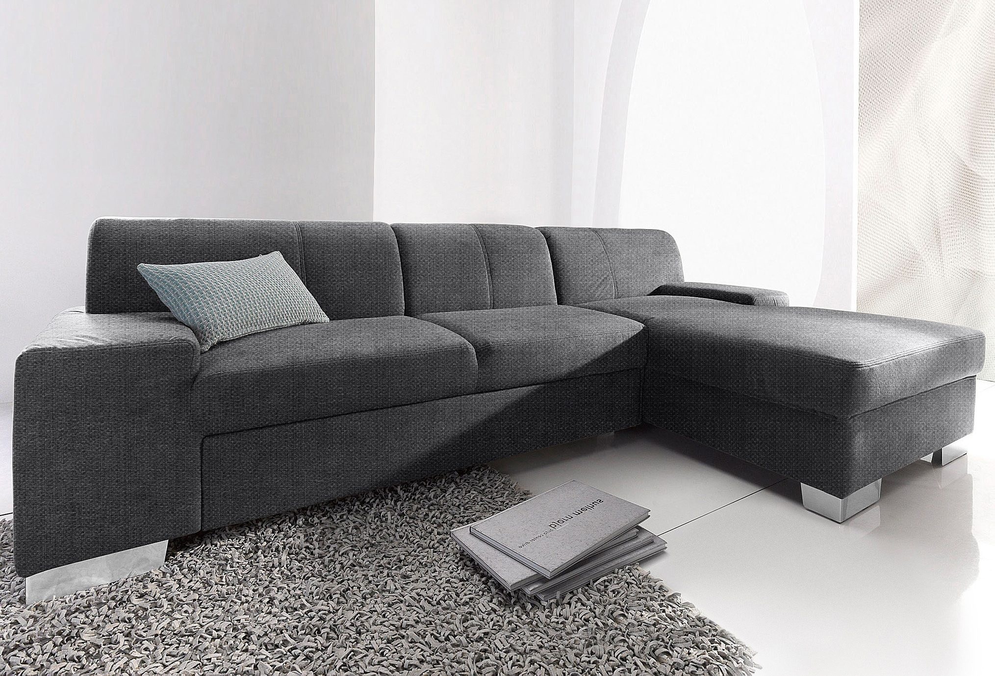 Domo Collection Ecksofa Star Wahlweise Mit Bettfunktion Auf Raten Kaufen Quelle De