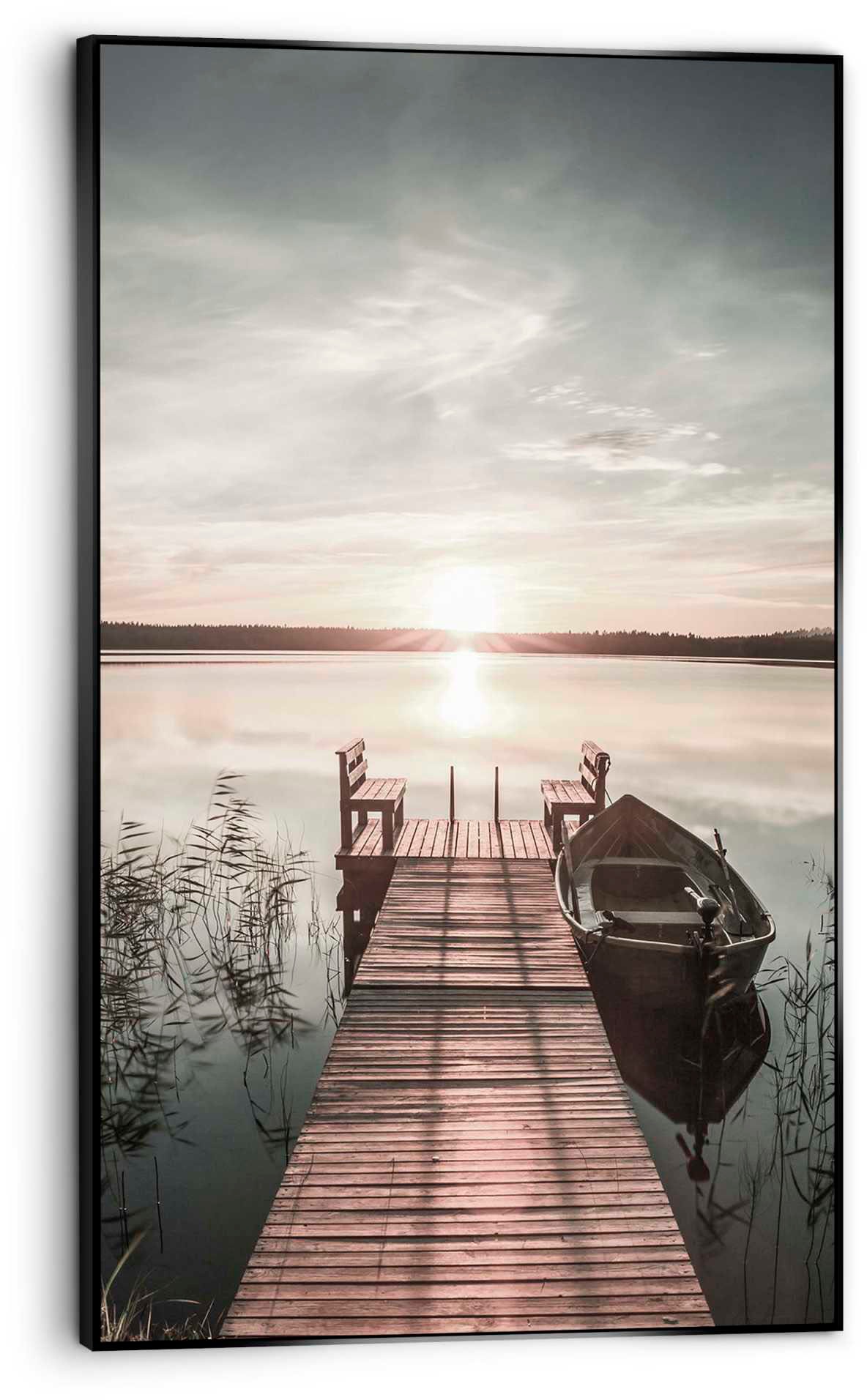 Reinders! Bild »Steg am See«