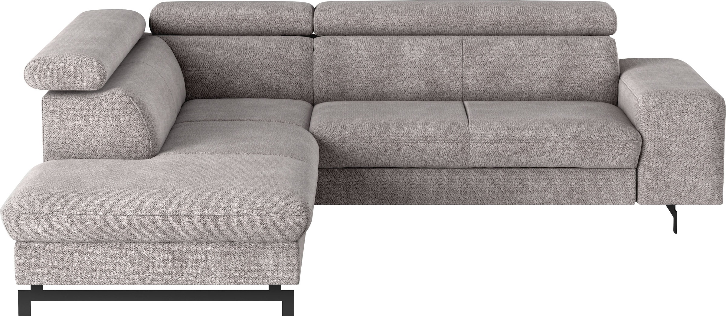 COTTA Ecksofa "Emma L-Form" mit Kopfteilverstellung, wahlweise mit Bettfunk günstig online kaufen