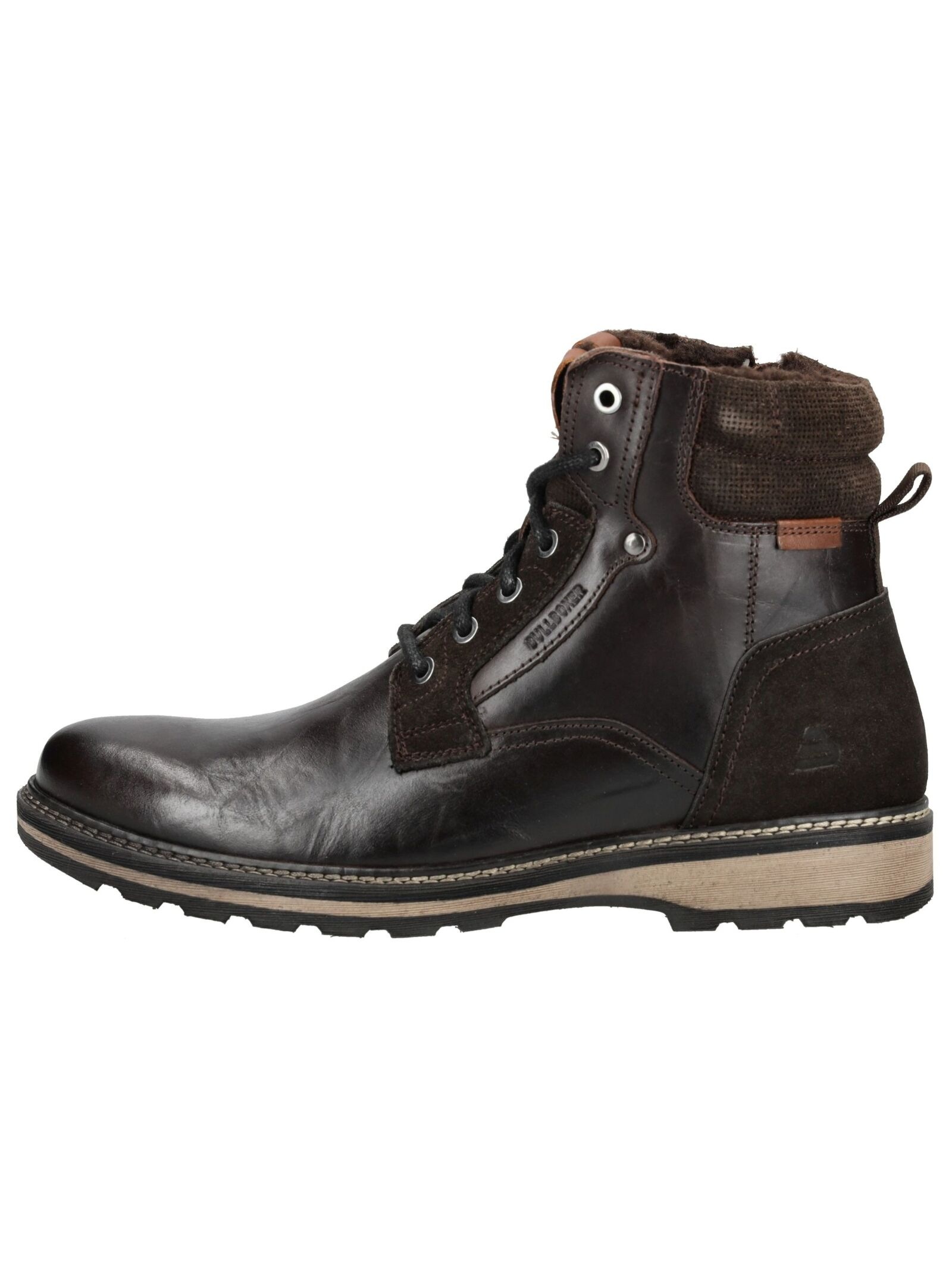 Bullboxer Schnürstiefelette »Bullboxer Stiefelette Leder/Textil«