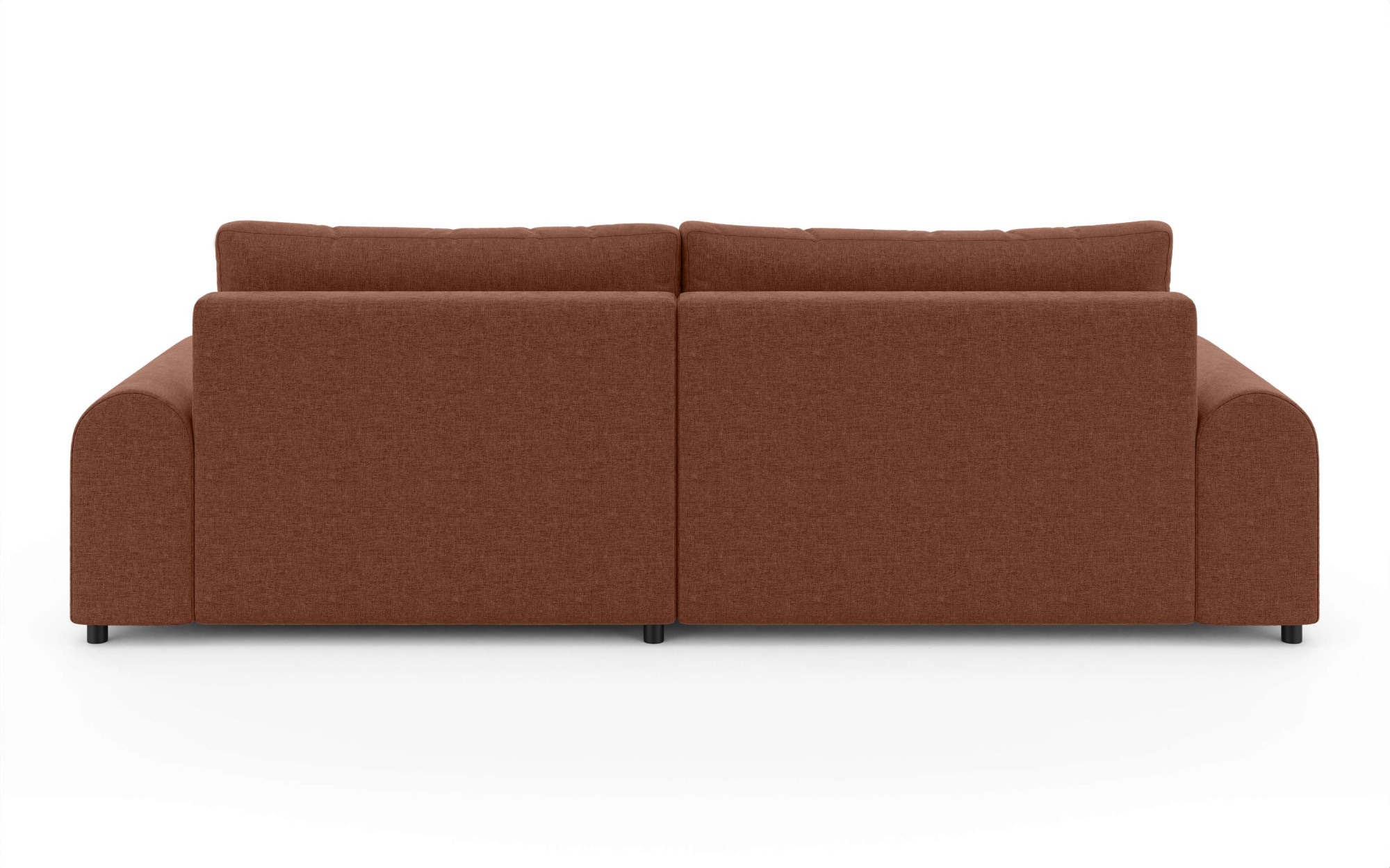 INOSIGN Ecksofa »Marsby, mit Bettfunktion und Bettkasten, Maße: B/H/T 242/65/145 cm«, L-Form mit Wellenunterfederung, Recamiere links oder rechts bestellbar