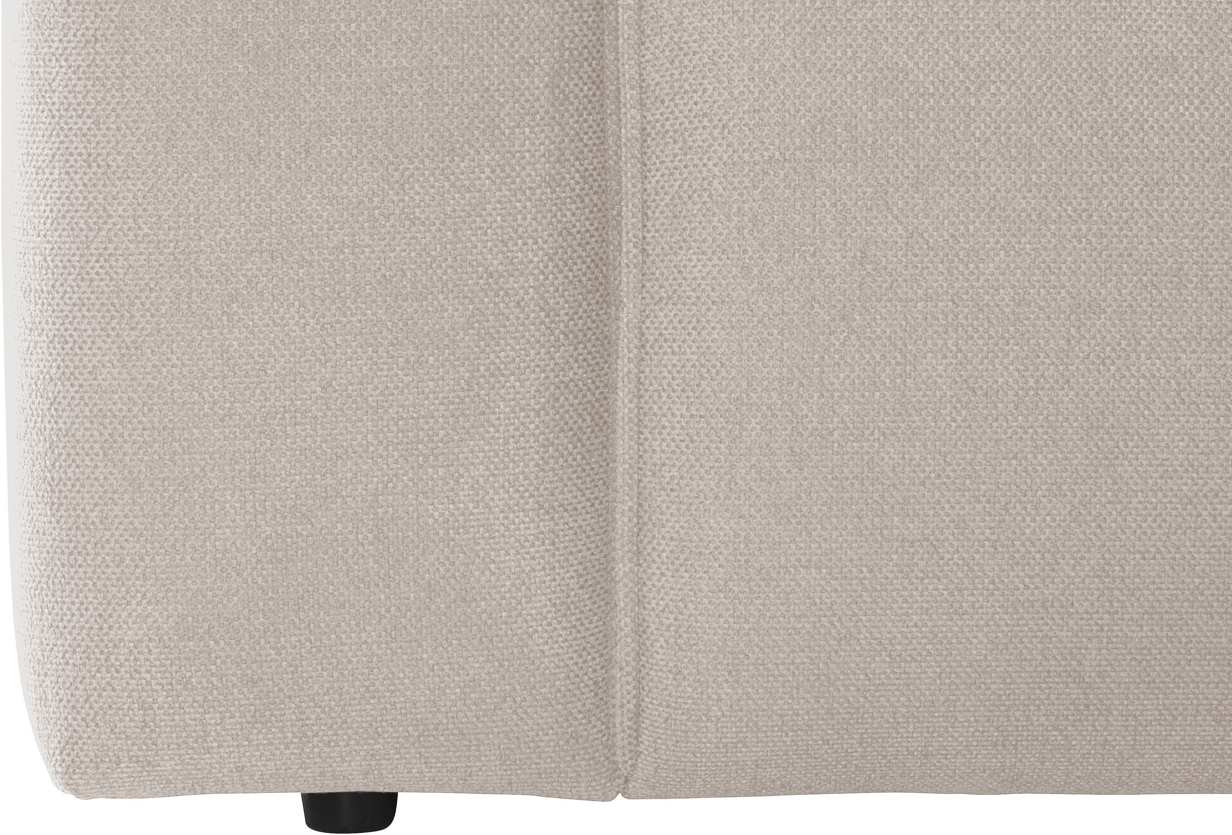 andas Ecksofa »Noord mit Kedernaht, Breite 234 cm«, mit Kedernaht, Breite 234 cm, Cord, Struktur, Webstoff