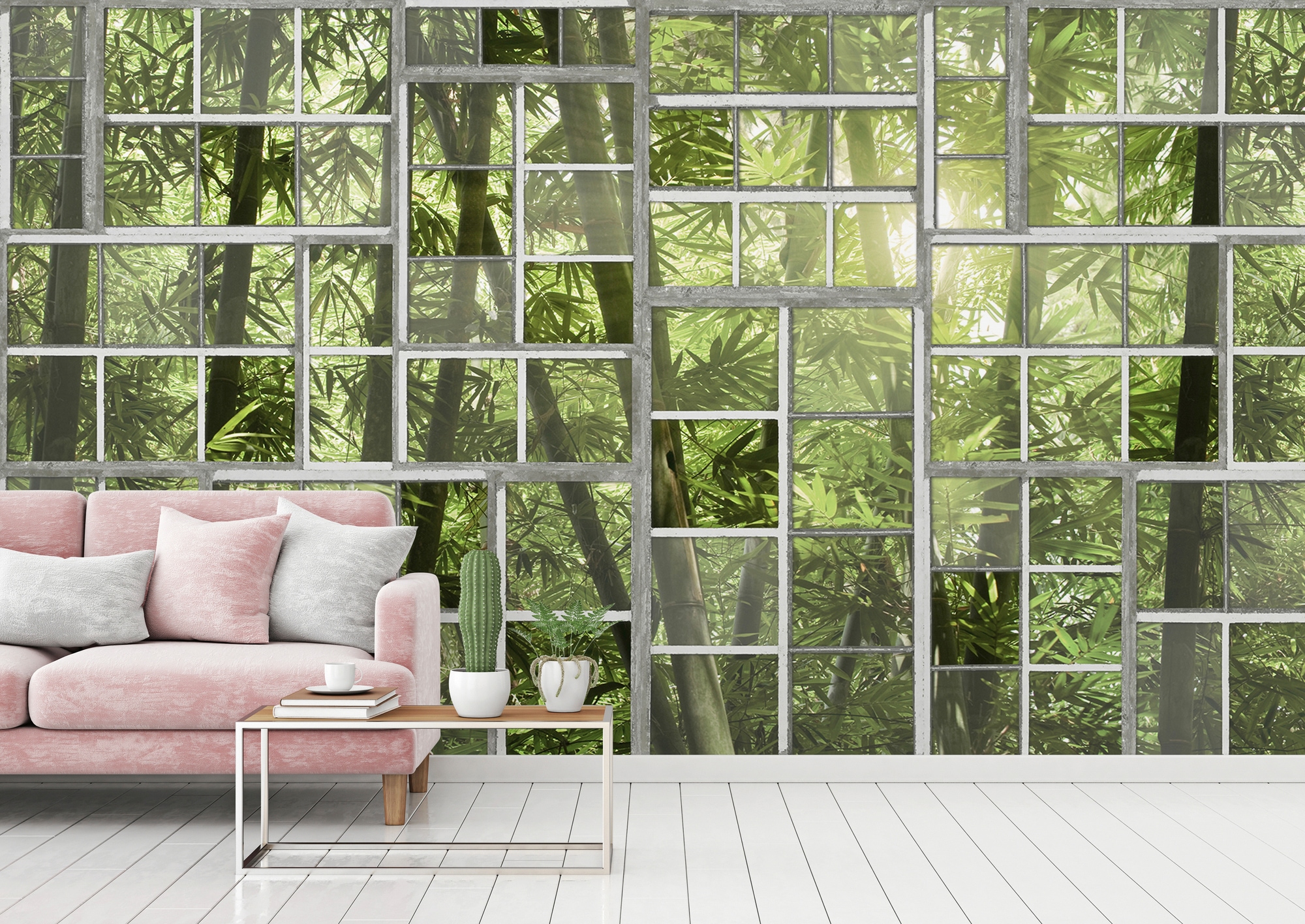 Architects Paper Fototapete »Atelier 47 Perspective 3«, botanisch, Vlies, Wand, Schräge, Decke