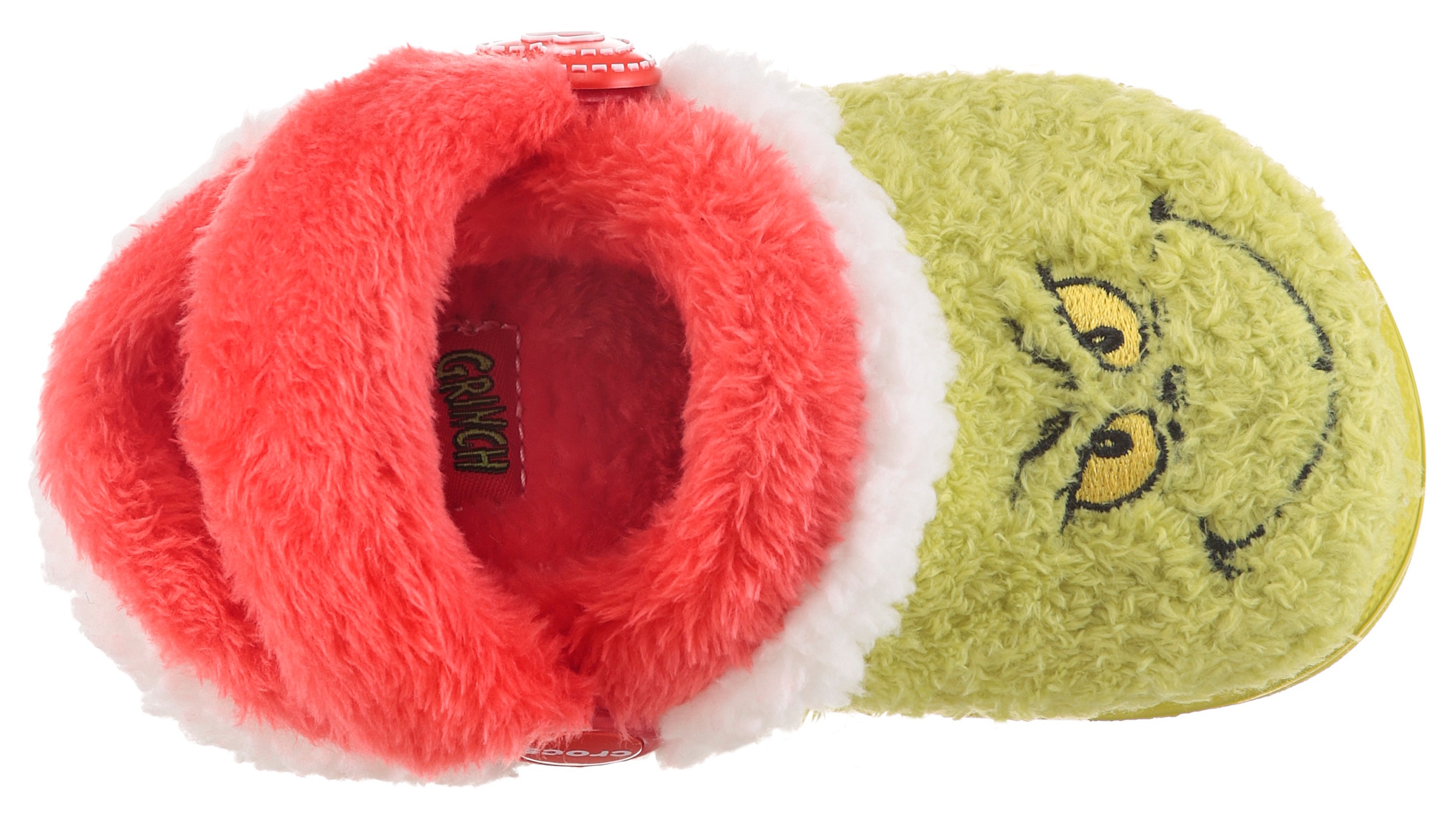 Crocs Clog »Toddler The Grinch Classic Lined Clog«  Hausschuh, Weihnachtsschuh mit Grinch Motiv