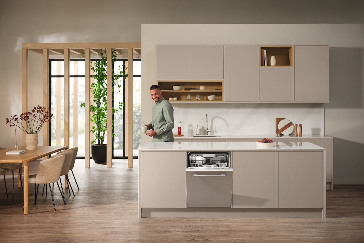 Miele vollintegrierbarer Geschirrspüler XXL »G 5856 SCVi XXL Active Plus«, 14 Maßgedecke