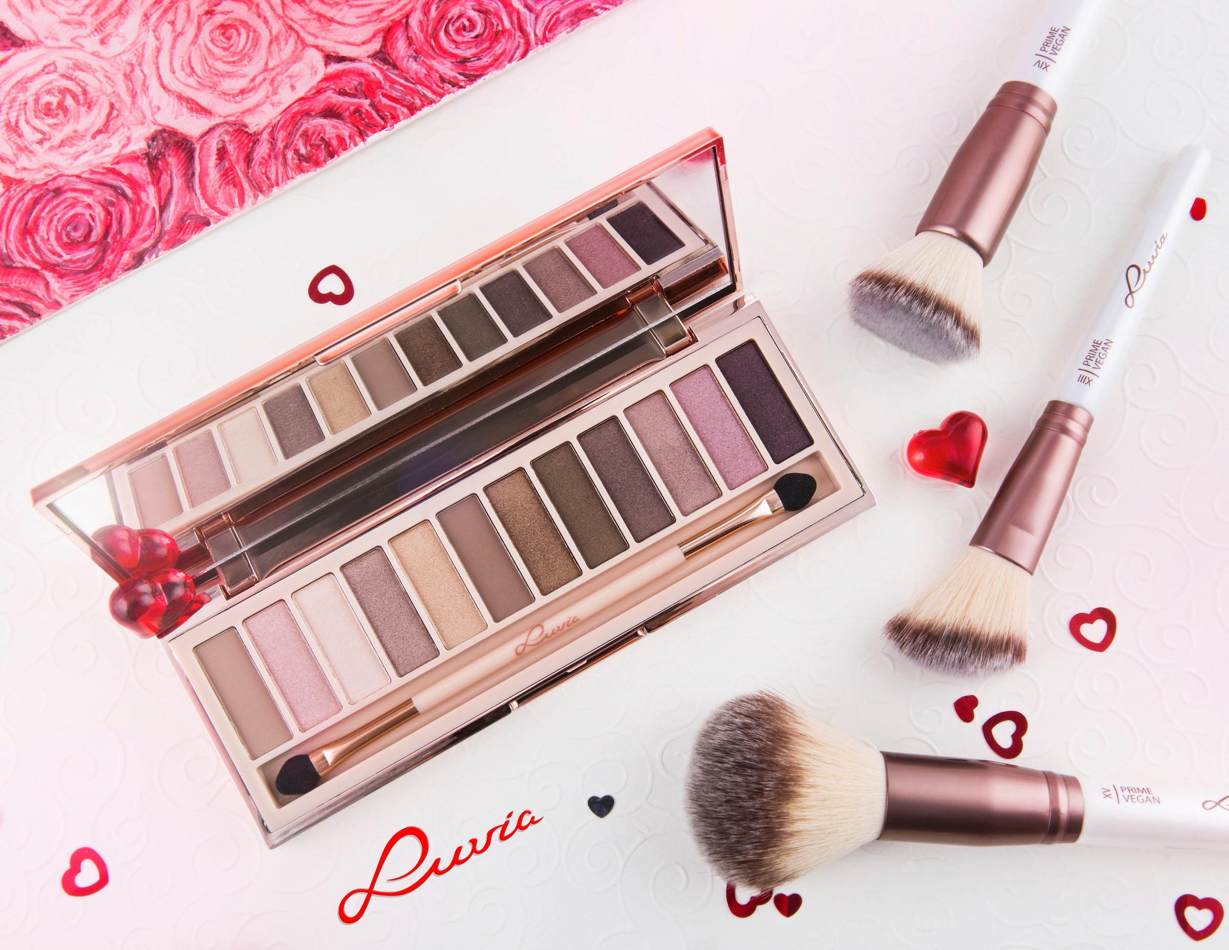 5. Bild von Luvia Cosmetics Lidschatten-Palette »Endless Nude Shades Vol.1«, Vegane Lidschatten-Palette