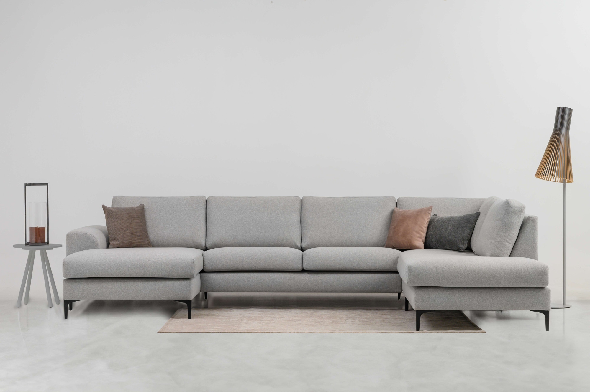 OTTO home Wohnlandschaft »Henry« mit Metallbeinen, in modernem Design günstig online kaufen