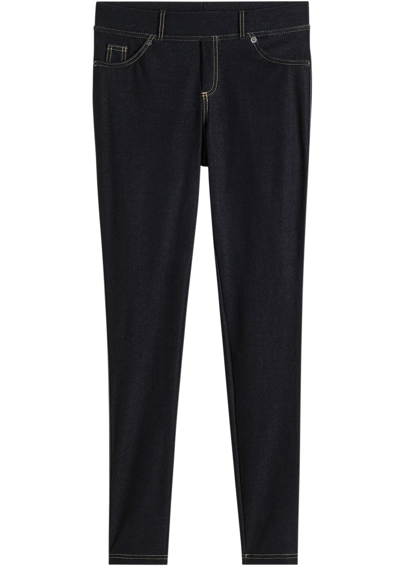 bonprix Leggings  Skinny Fit, mit Eingrifftaschen und Gesäßtaschen, mit Gummizug