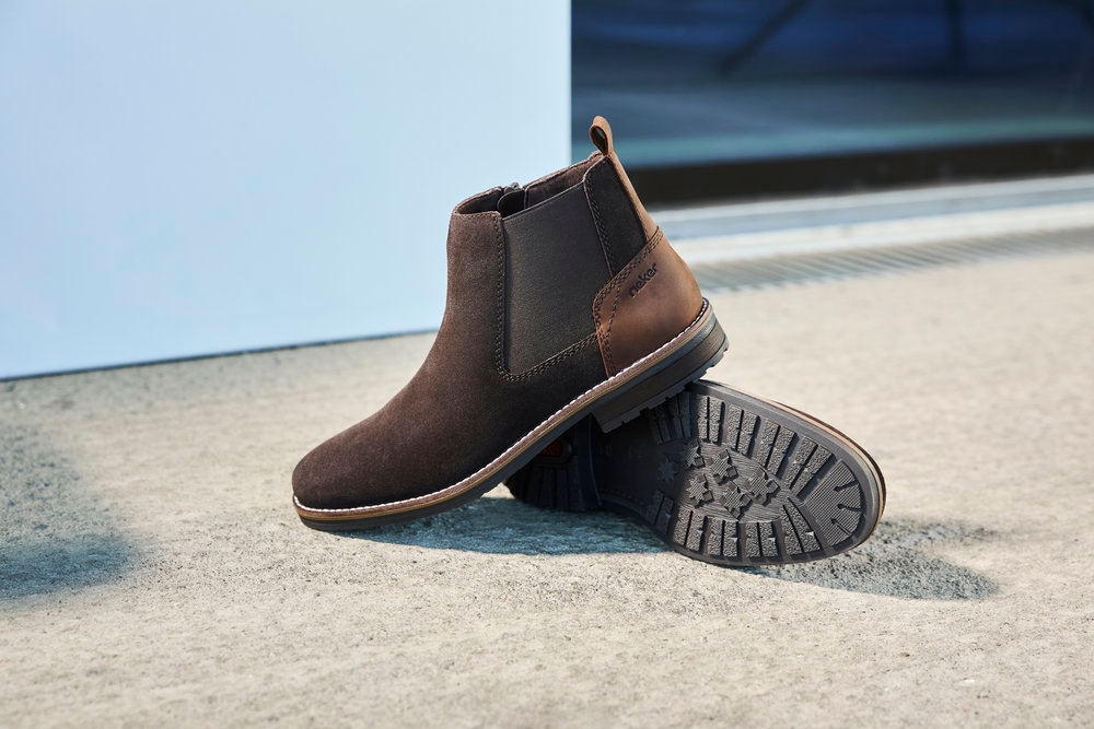 Rieker Chelseaboots, Stiefelette, Casual-Boots in schmaler Form
