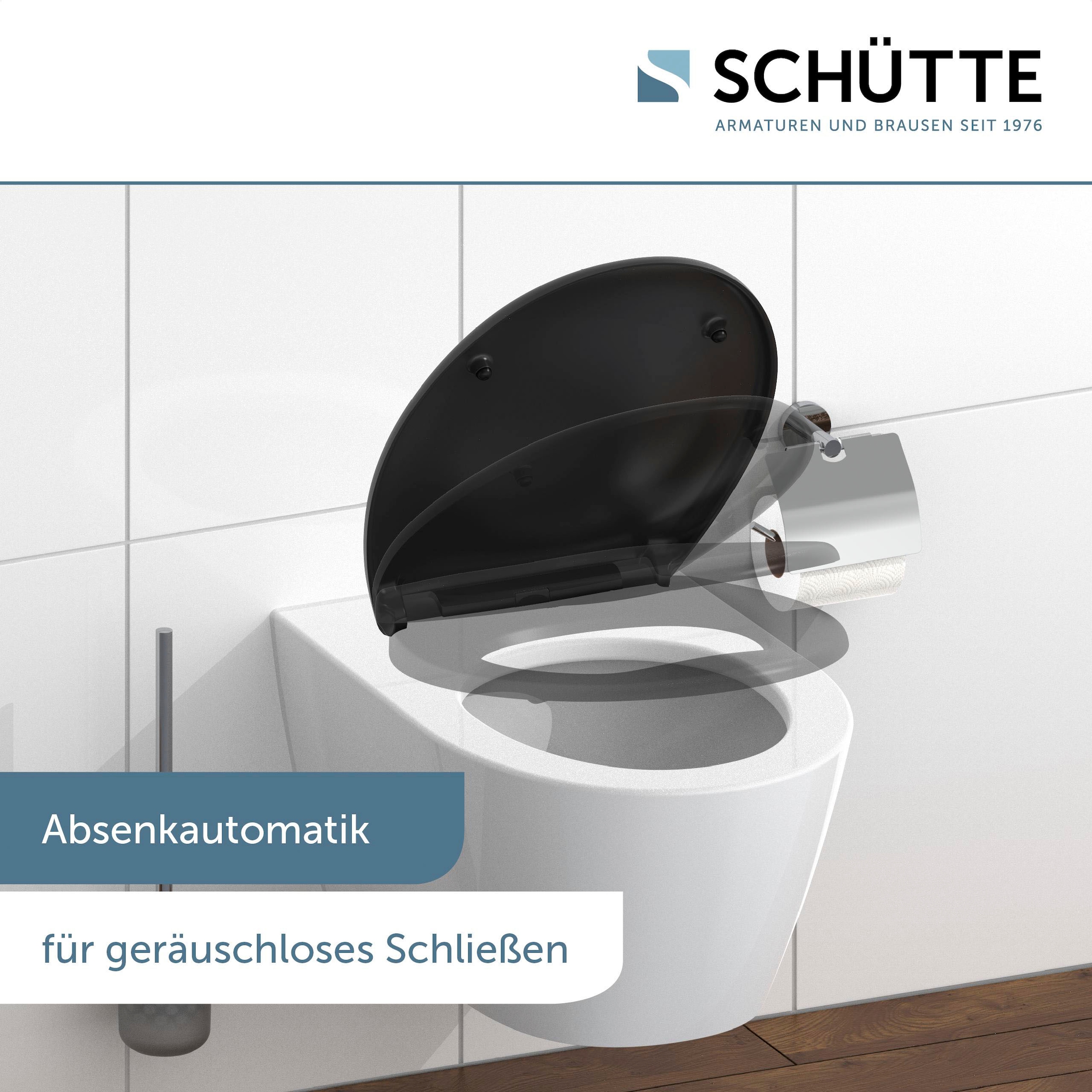 Schütte WC-Sitz, Absenkautomatik, Schnellverschluss