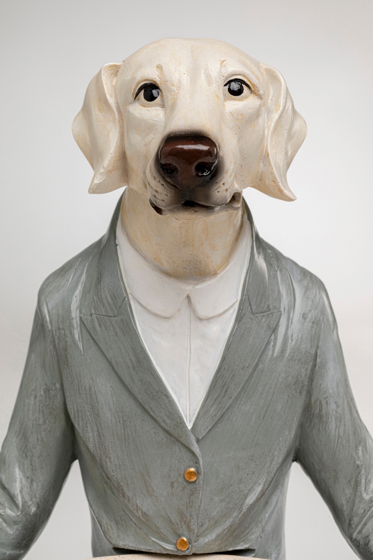 Kare Design Dekofigur »Gentleman Dog Tray« verschiedene Größen
