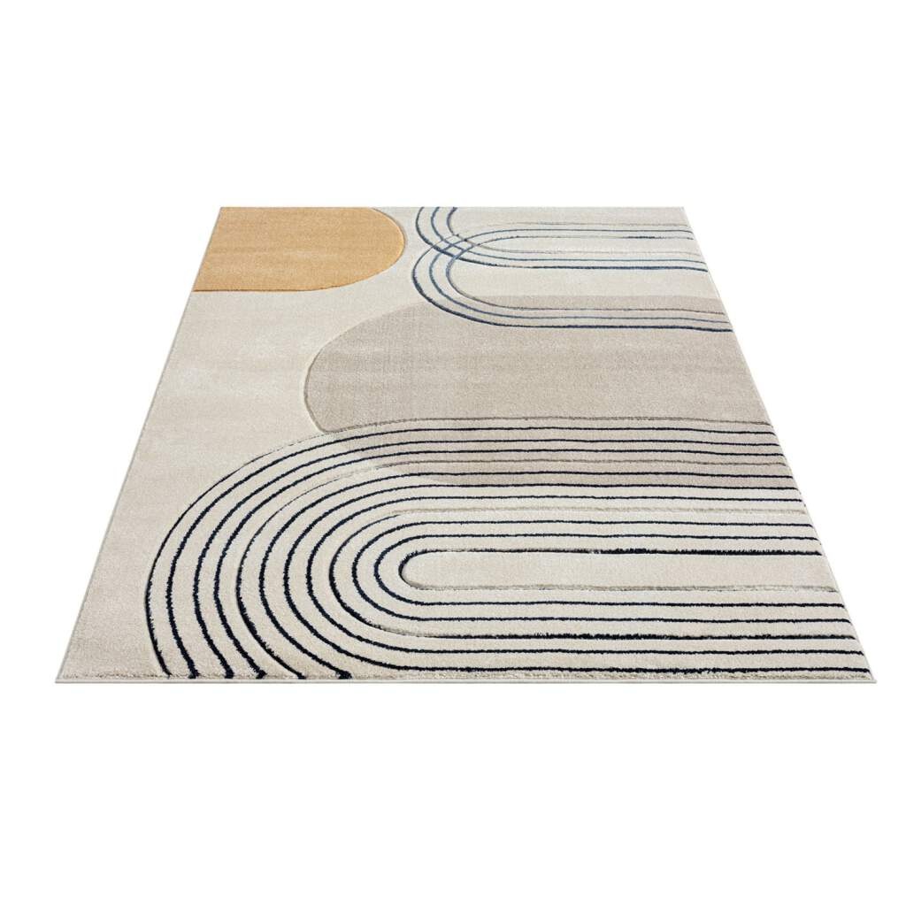 Carpet City Teppich »BONITO7157«, rechteckig, 11 mm Höhe, Flachflor, Hochti günstig online kaufen