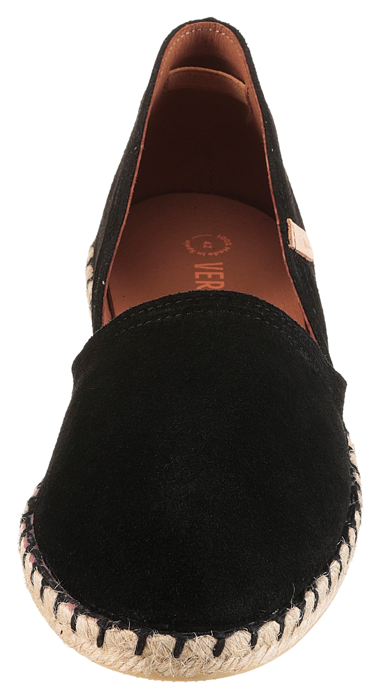 VERBENAS Espadrille »CARMEN SERRAJE«  Sommerschuh, Schlappen mit Jute-Rahmen