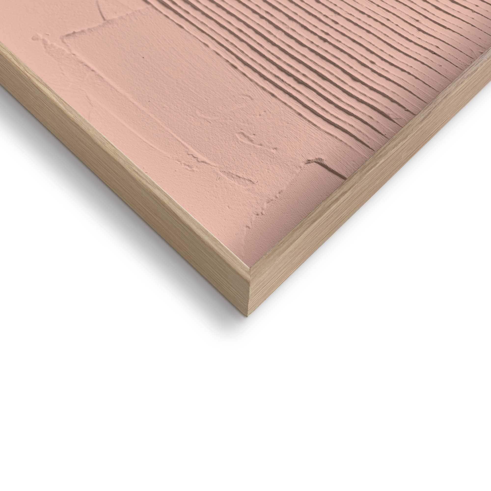 Reinders! Wandbild »Bows - terra/nude«, Wohnzimmer - Braun - MDF - Abstrakt - 50x70 cm