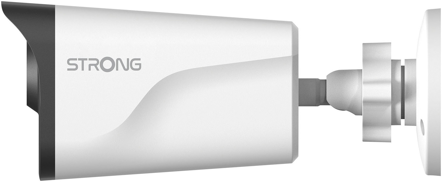 Strong Securitycam »Dual-Light PoE Außen-Überwachungskamera IP67«, 5-MP-Auflösung, Fahrzeugerkennung, Dual-Light Vision Farbaufnahmen