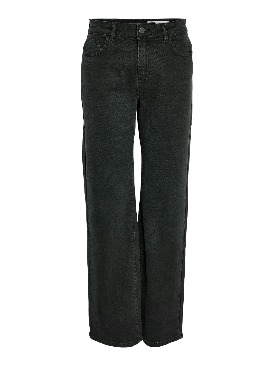 Noisy may Straight-Jeans »NMYOLANDA NW WIDE JEANS BLACK NOOS«, extra lang