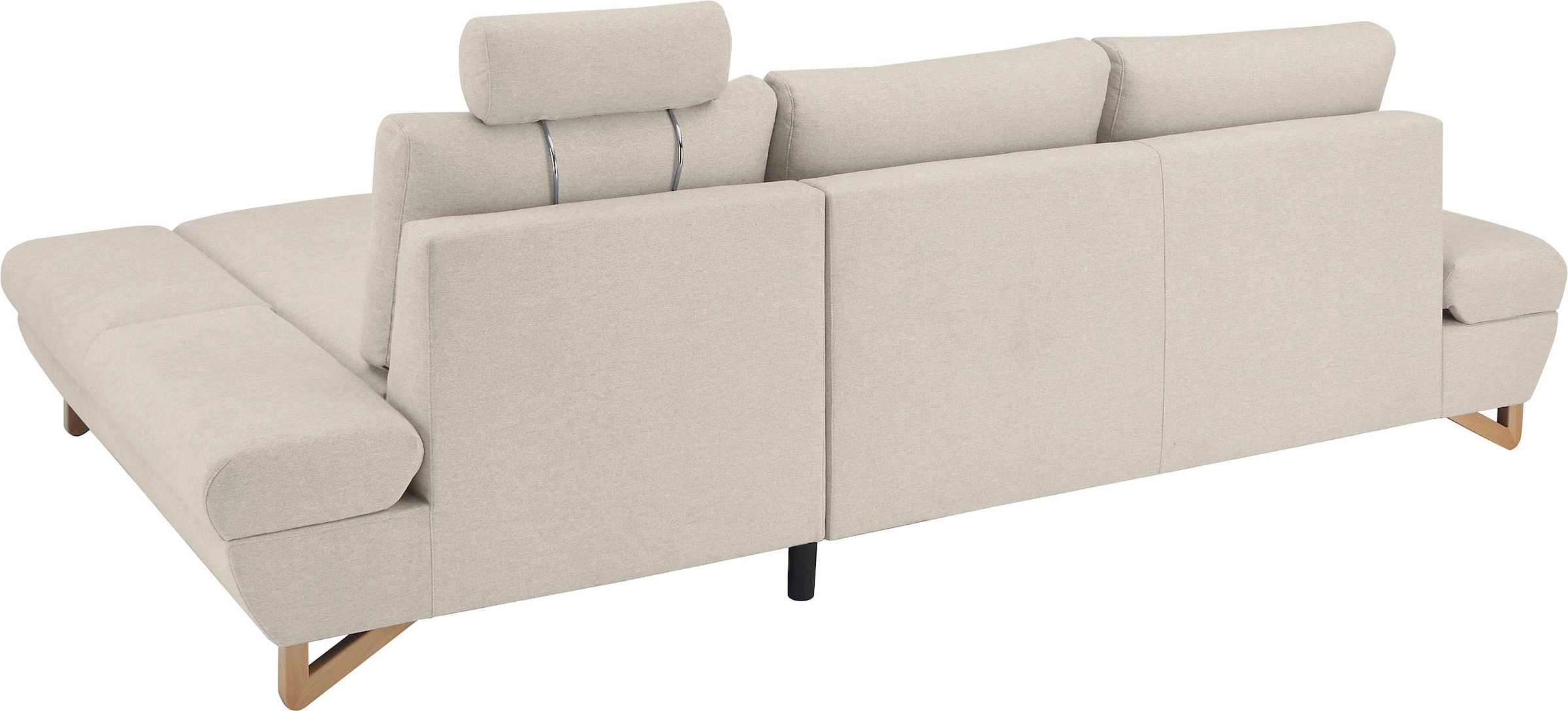INOSIGN Ecksofa »City/Giron, L-Form,«, verstellbare Armlehnen mit Rasterfunktion