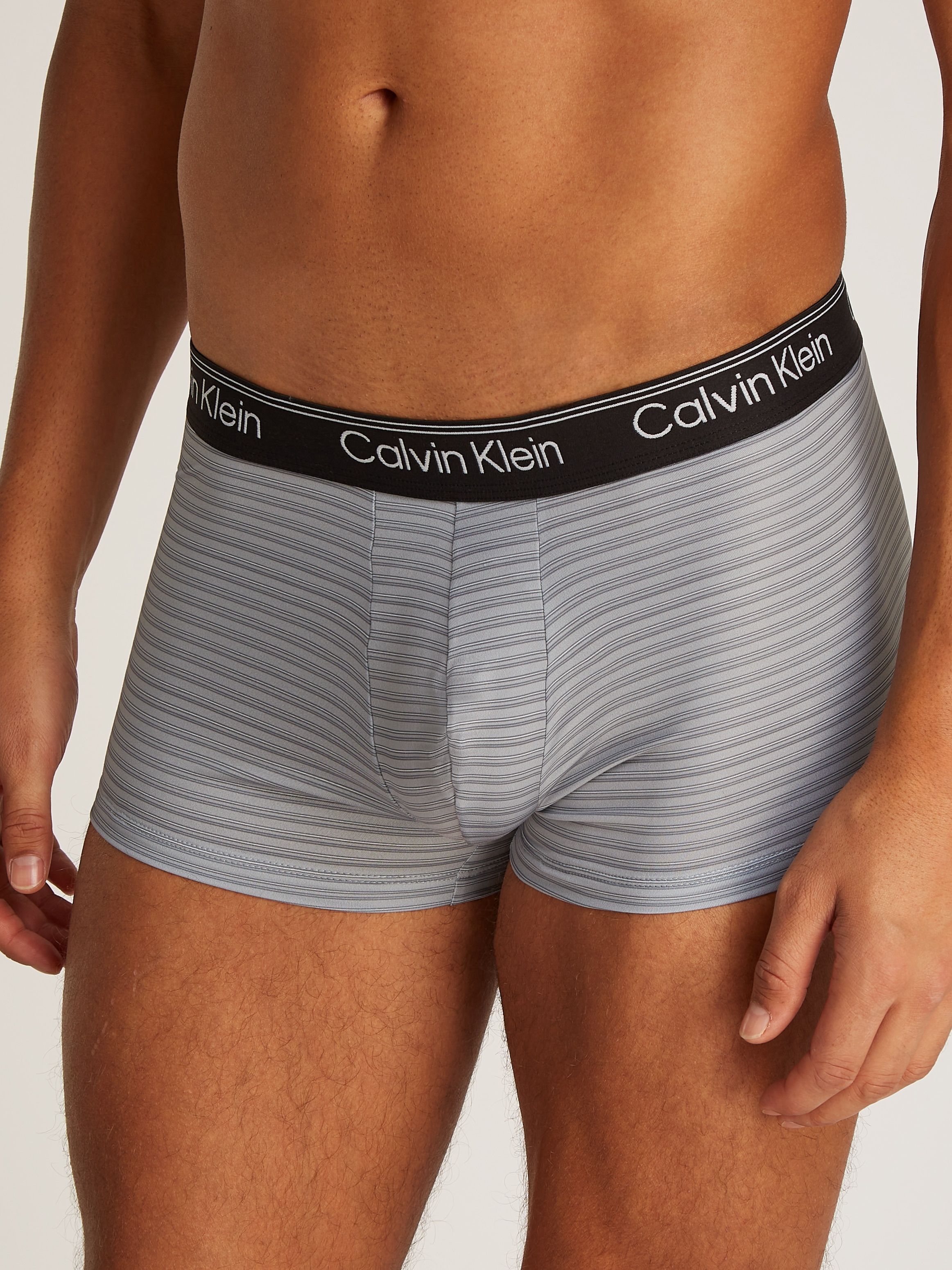 Calvin Klein Underwear Trunk »LOW RISE TRUNK 3PK«, (Packung, 3 St., 3er), mit Logo-Stretchbund