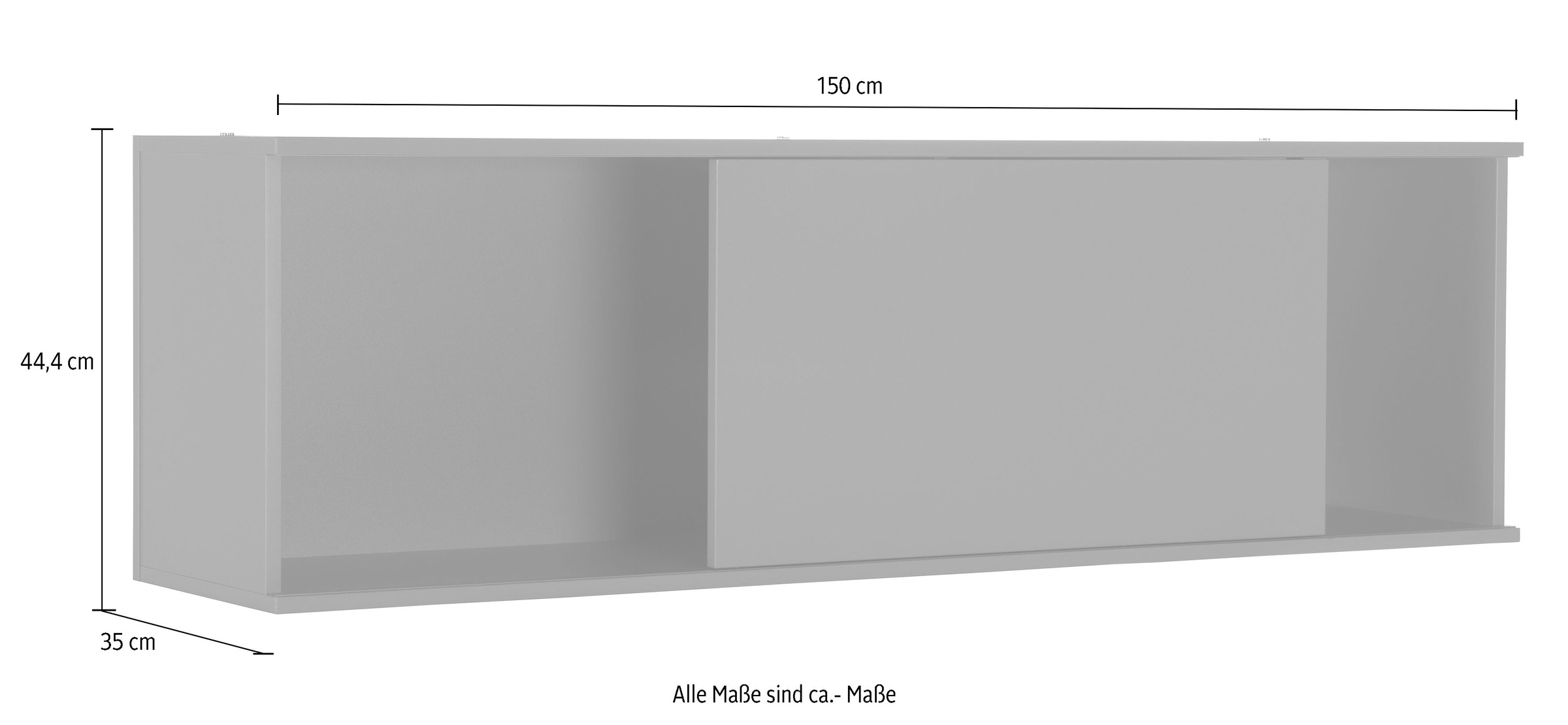 OPTIFIT Hängeregal Schiebetür mit »Mini«, kaufen online