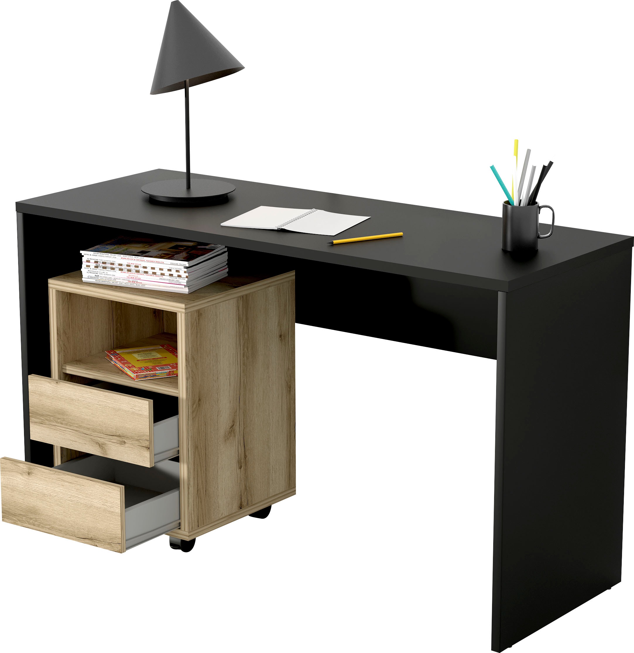 INOSIGN Büromöbel-Set »Agapi«, (Set, 2 tlg.), bestehend aus Schreibtisch un günstig online kaufen