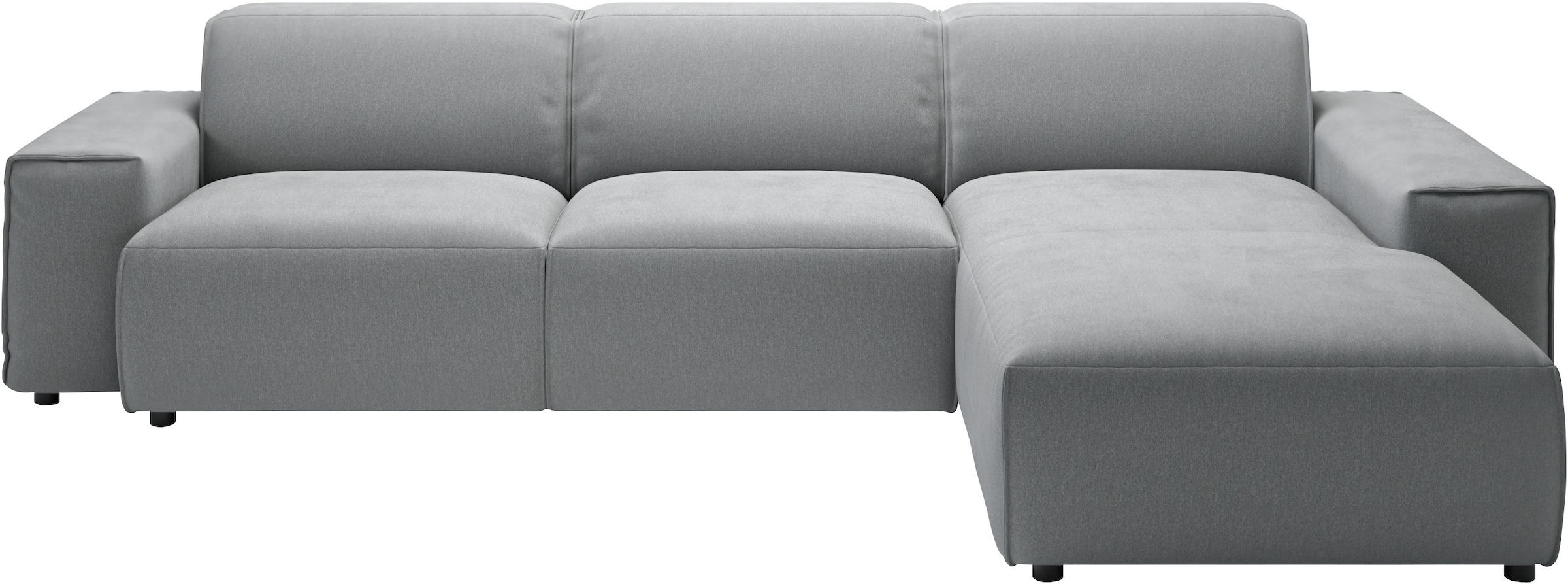 andas Ecksofa »Glimminge auch in Breitcord, Feincord, Bouclé + Easy care-Bezug«, L-Form, Breite 294, Zierkissen
