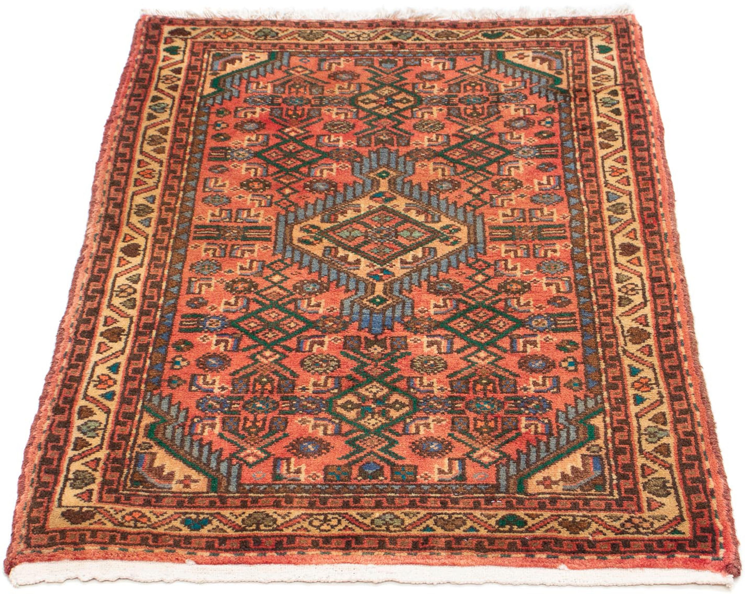 morgenland Orientteppich »Perser - Nomadic - 96 x 68 cm - hellrot«, rechtec günstig online kaufen