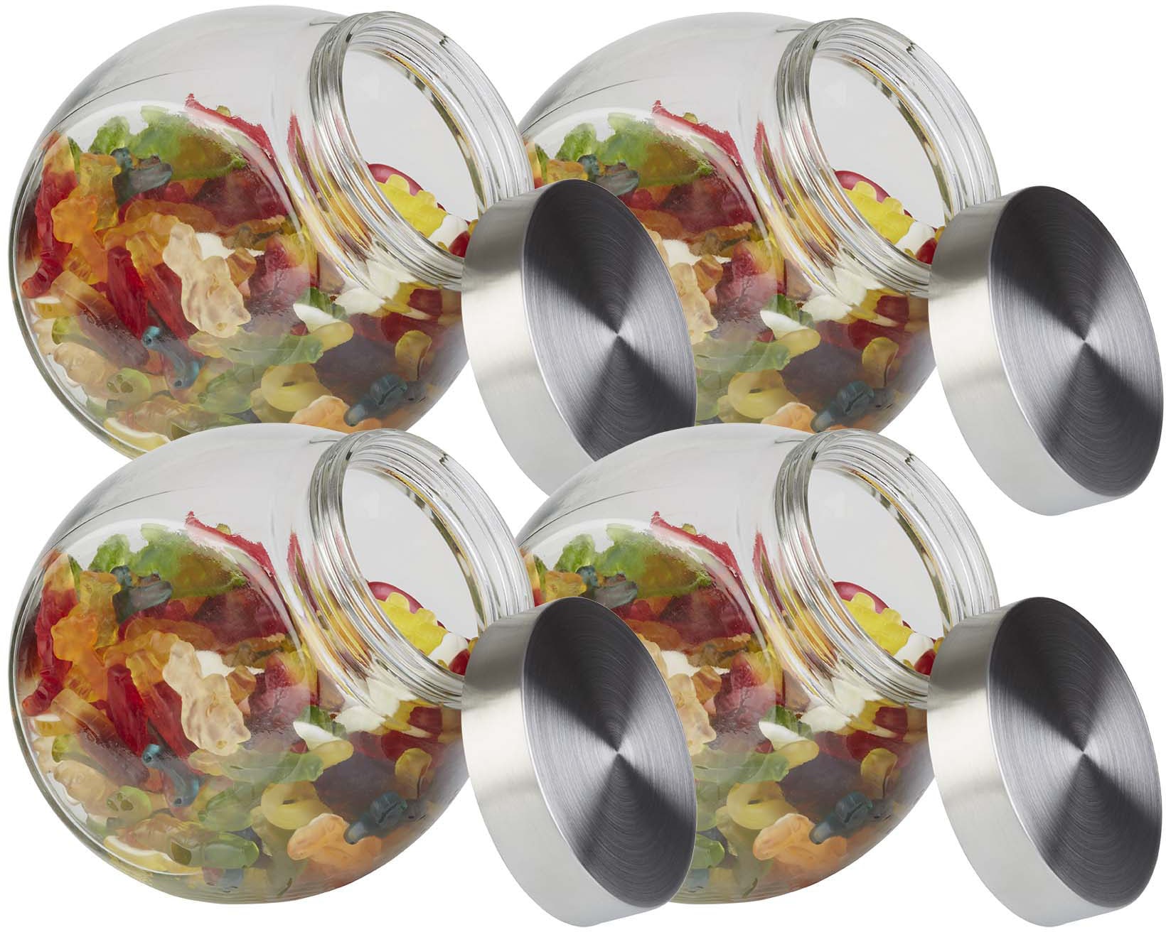 APS Vorratsglas Set, 4 Stk. tlg. 1000 ml günstig online kaufen