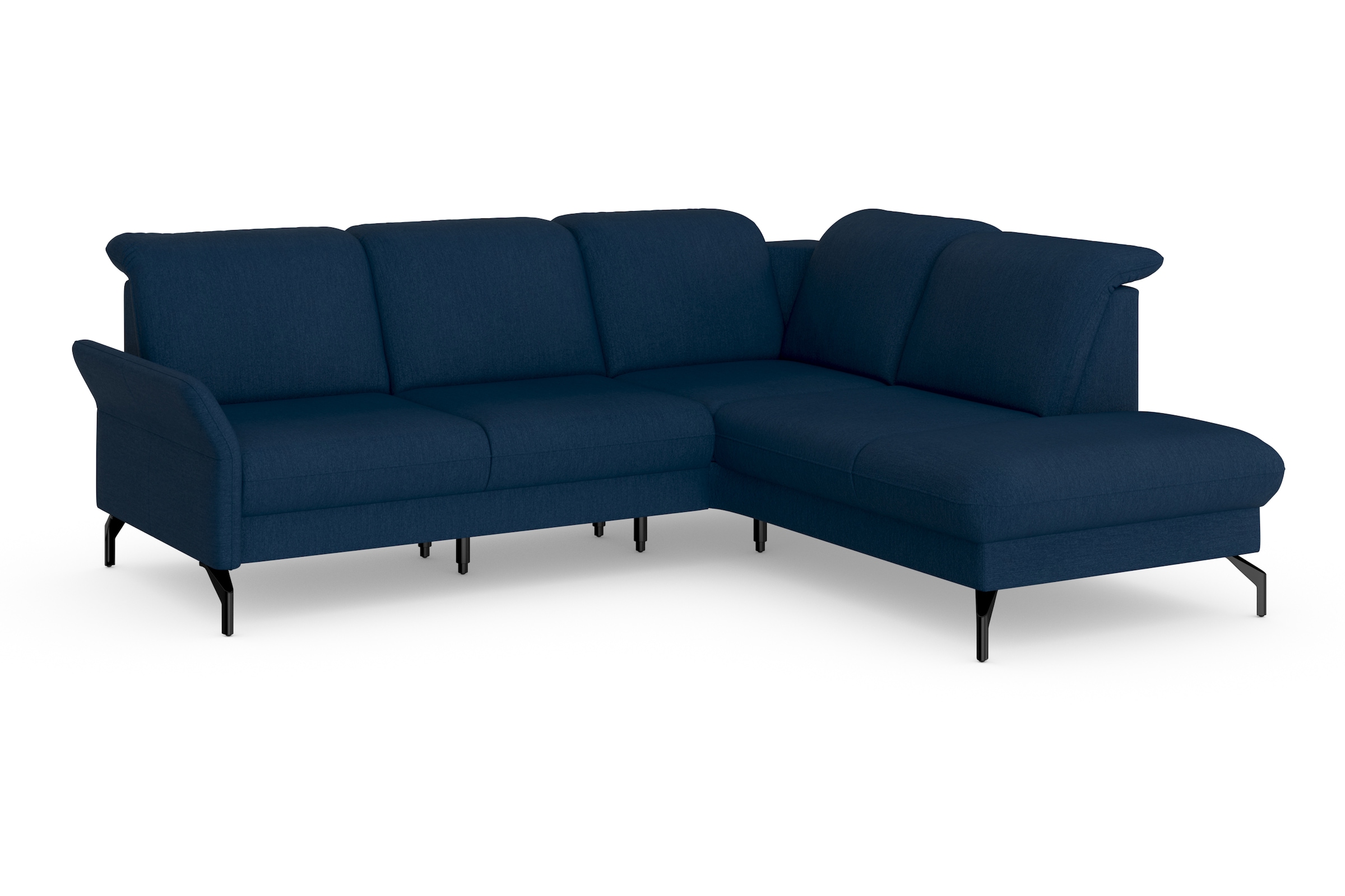 sit&more Ecksofa »Fashion L-Form«, wahlweise mit Kopfteilverstellung und Vorziehsitz, motorisch