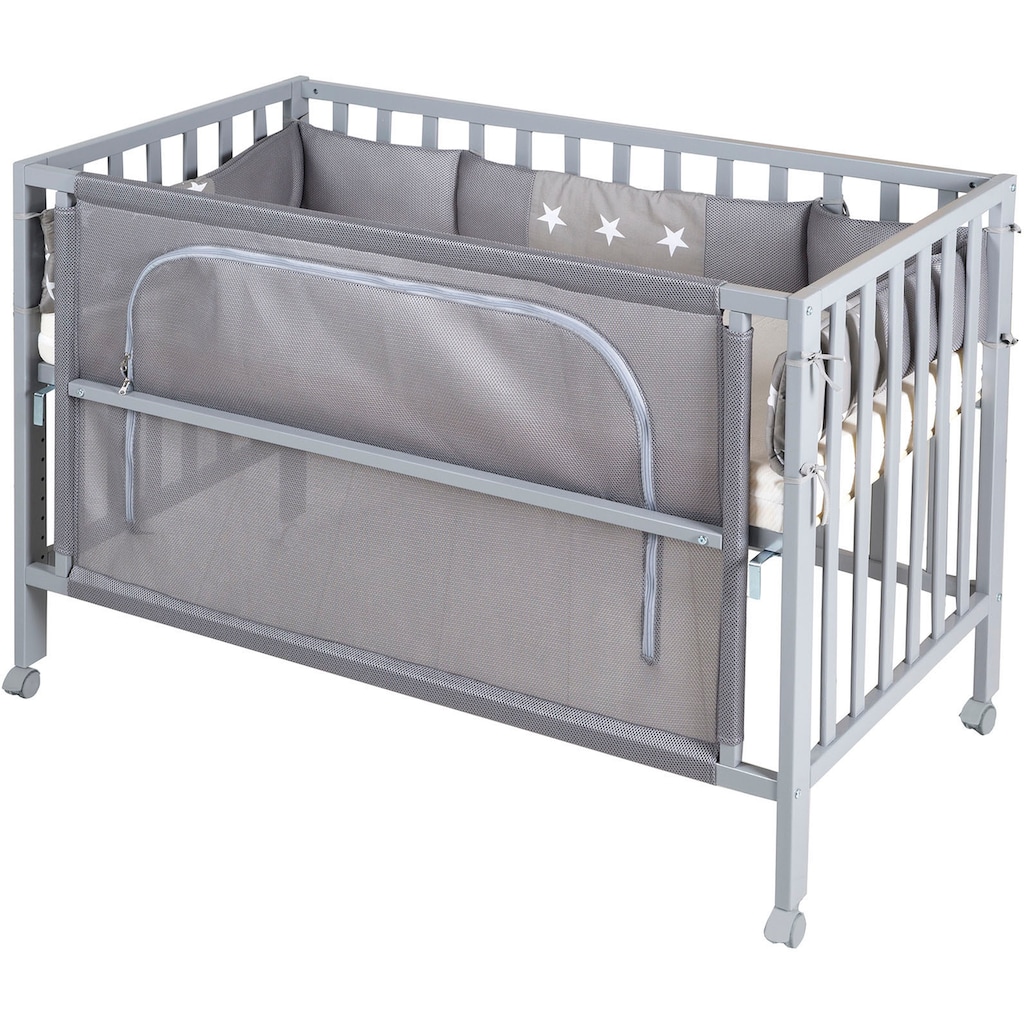 roba® Babybett »Room Bed, safe asleep®, Little Stars«, (4 tlg.)