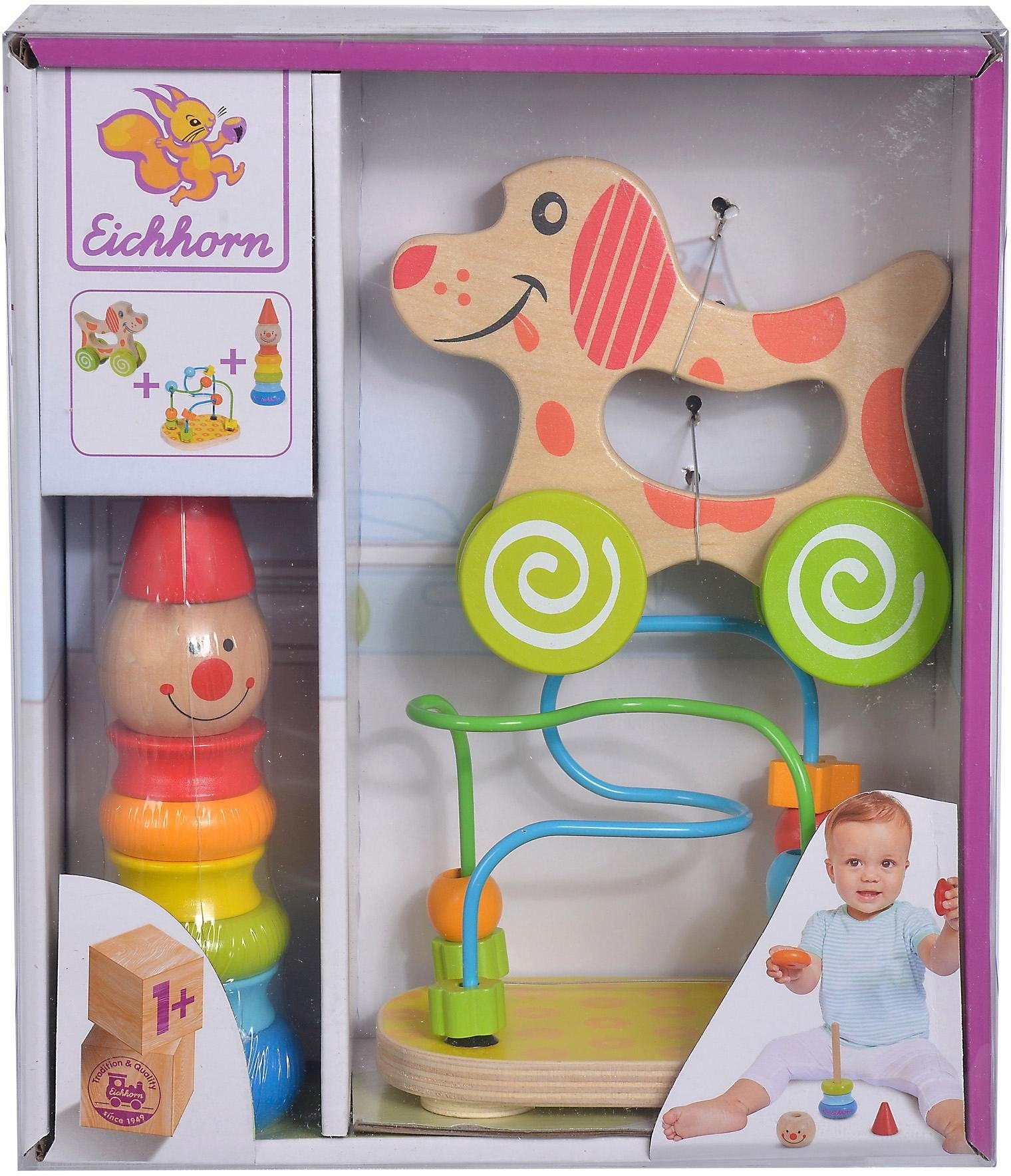 Eichhorn Lernspielzeug »Lernspielset«, (Set, 3 St.)
