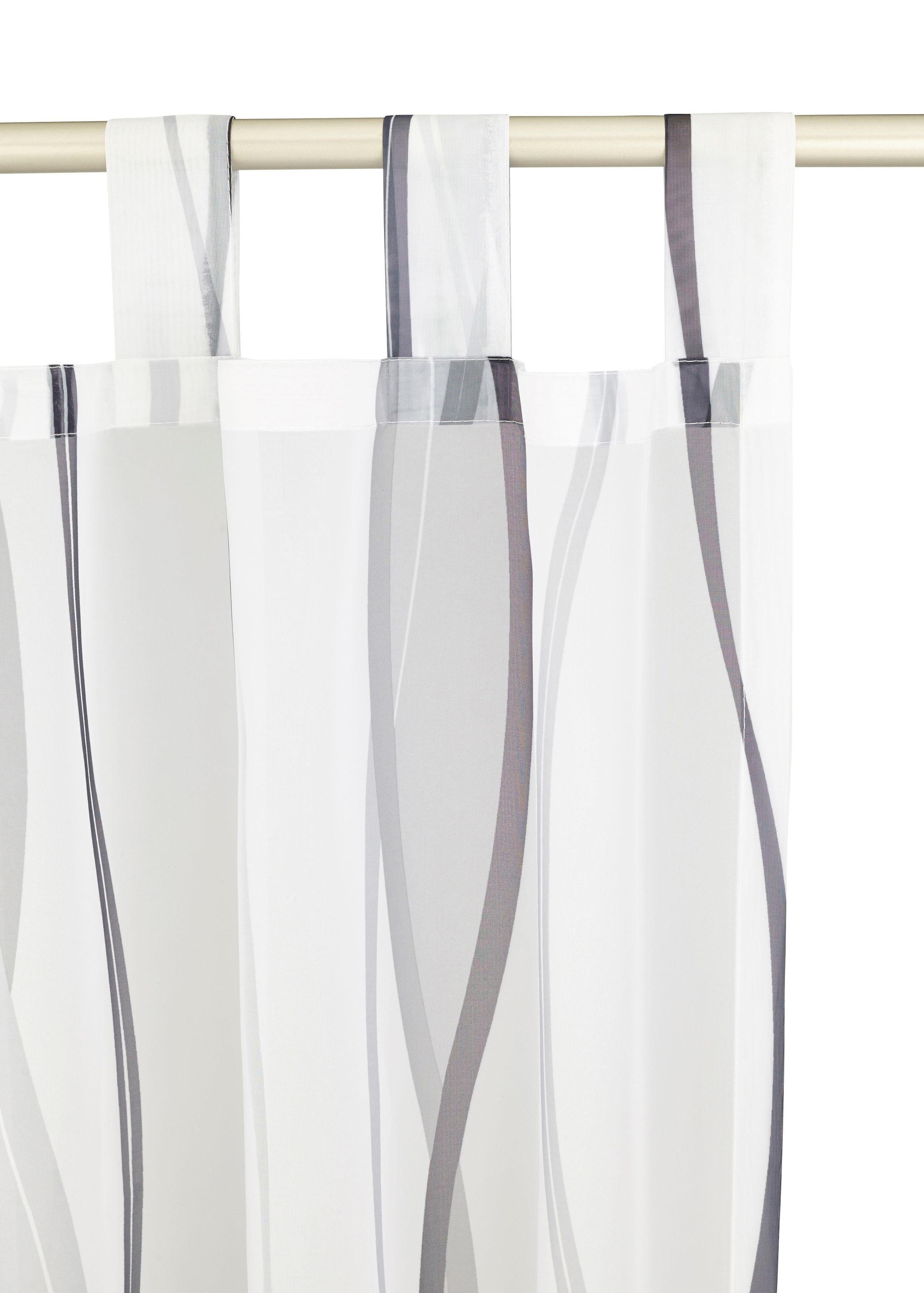 (2 %Sale im jetzt »DIMONA«, Voile, St.), Transparent, home my Gardine Polyester