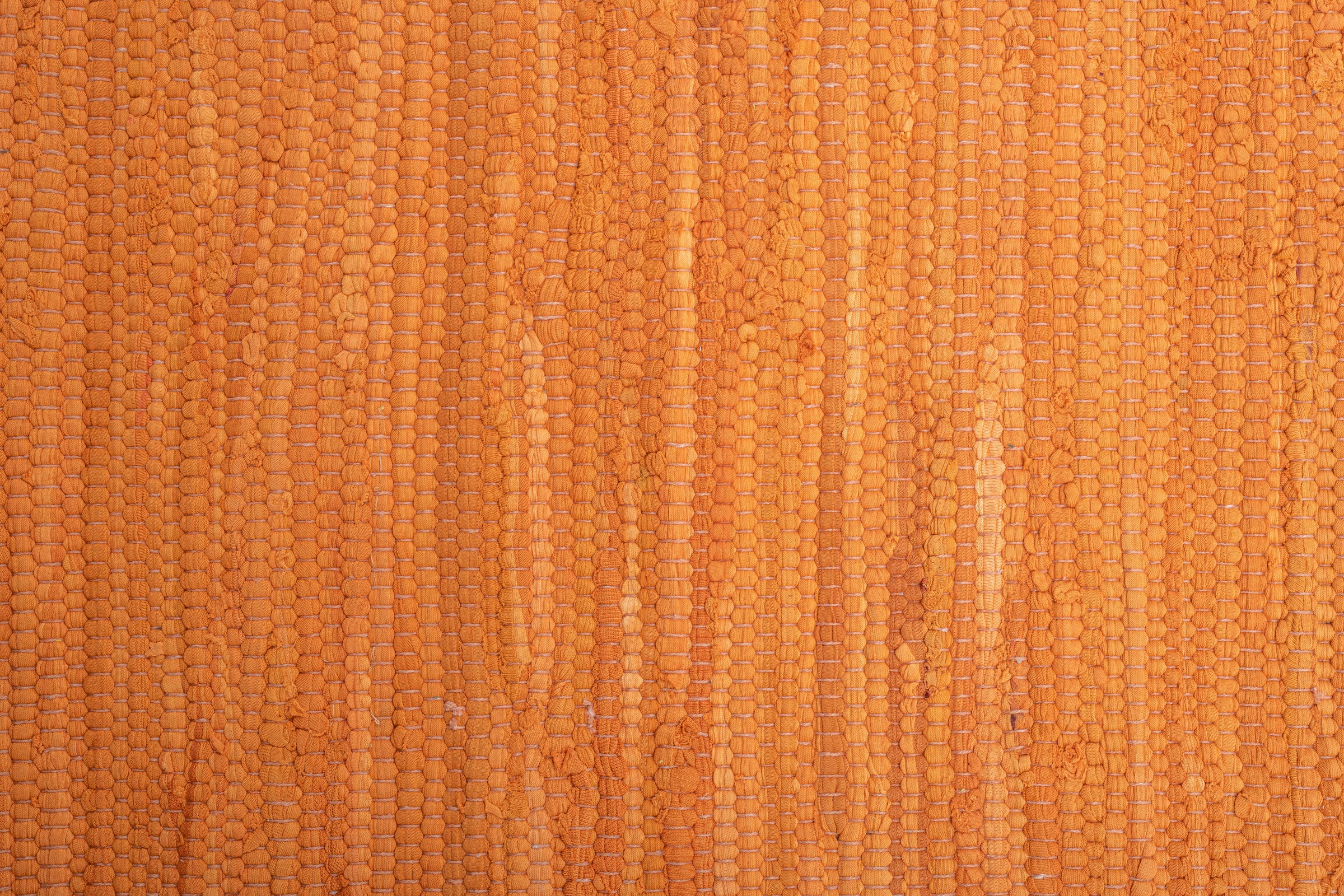 my home Teppich »Cadis«, rechteckig, 5 mm Höhe, Wendeteppich, mit Fransen, Uni Farben, handgewebt, reine Baumwolle