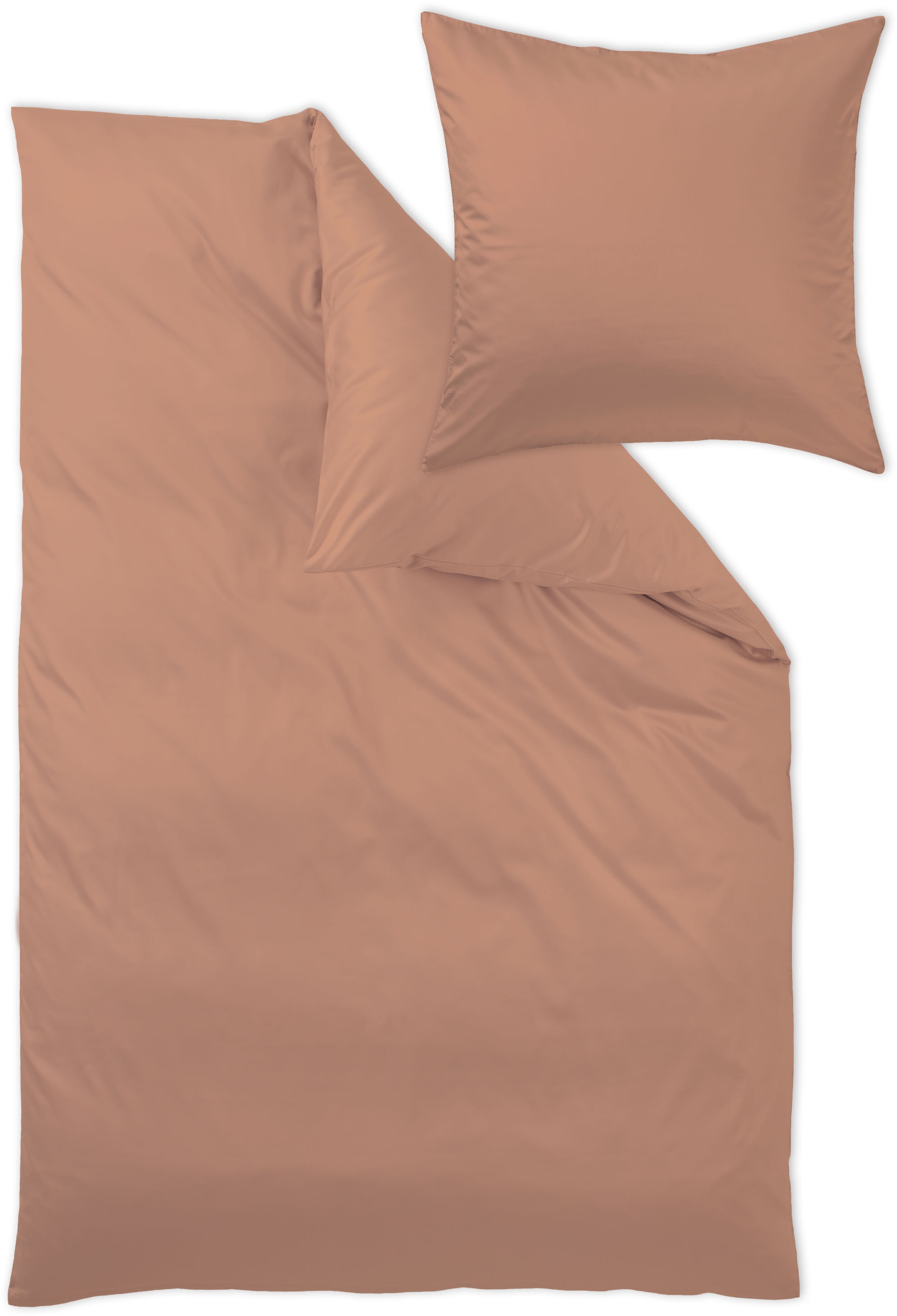 Curt Bauer Bettwäsche »Uni-Mako-Satin Bettwäsche, OEKO-TEX® und Made in Gre günstig online kaufen