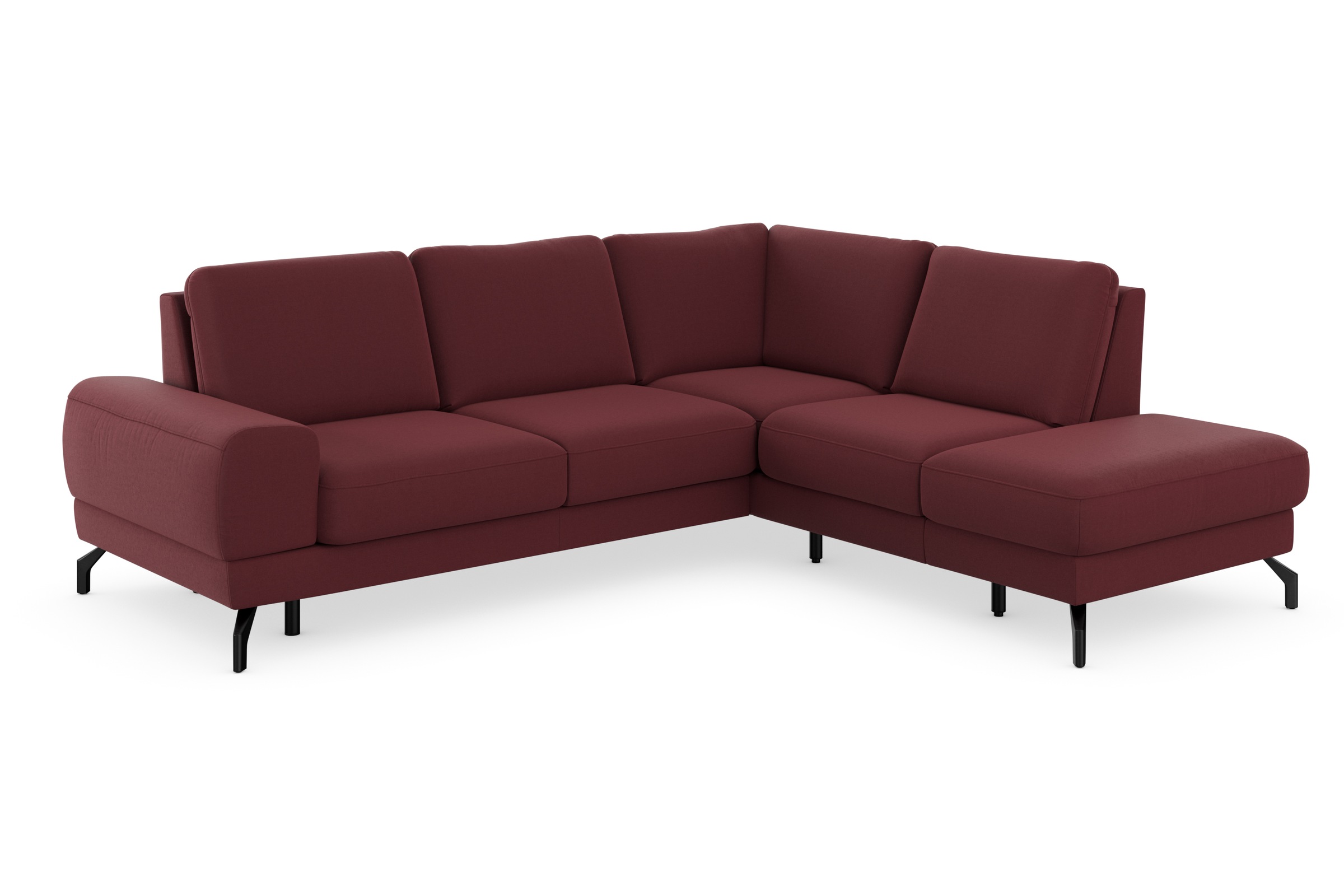 sit&more Ecksofa »Cinturo L-Form«, inklusive Sitztiefenverstellung und Federkern, Sitzhöhe 45 cm