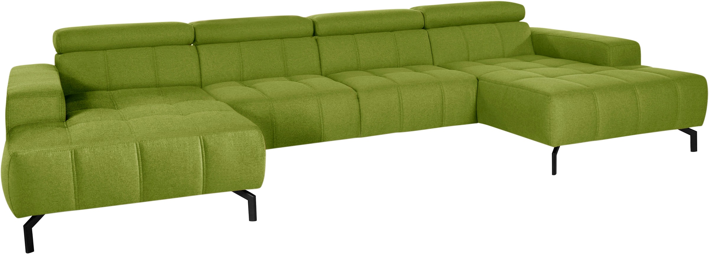 DOMO collection Wohnlandschaft »Cunelli tolle Sitznähte als Designelement, günstig online kaufen