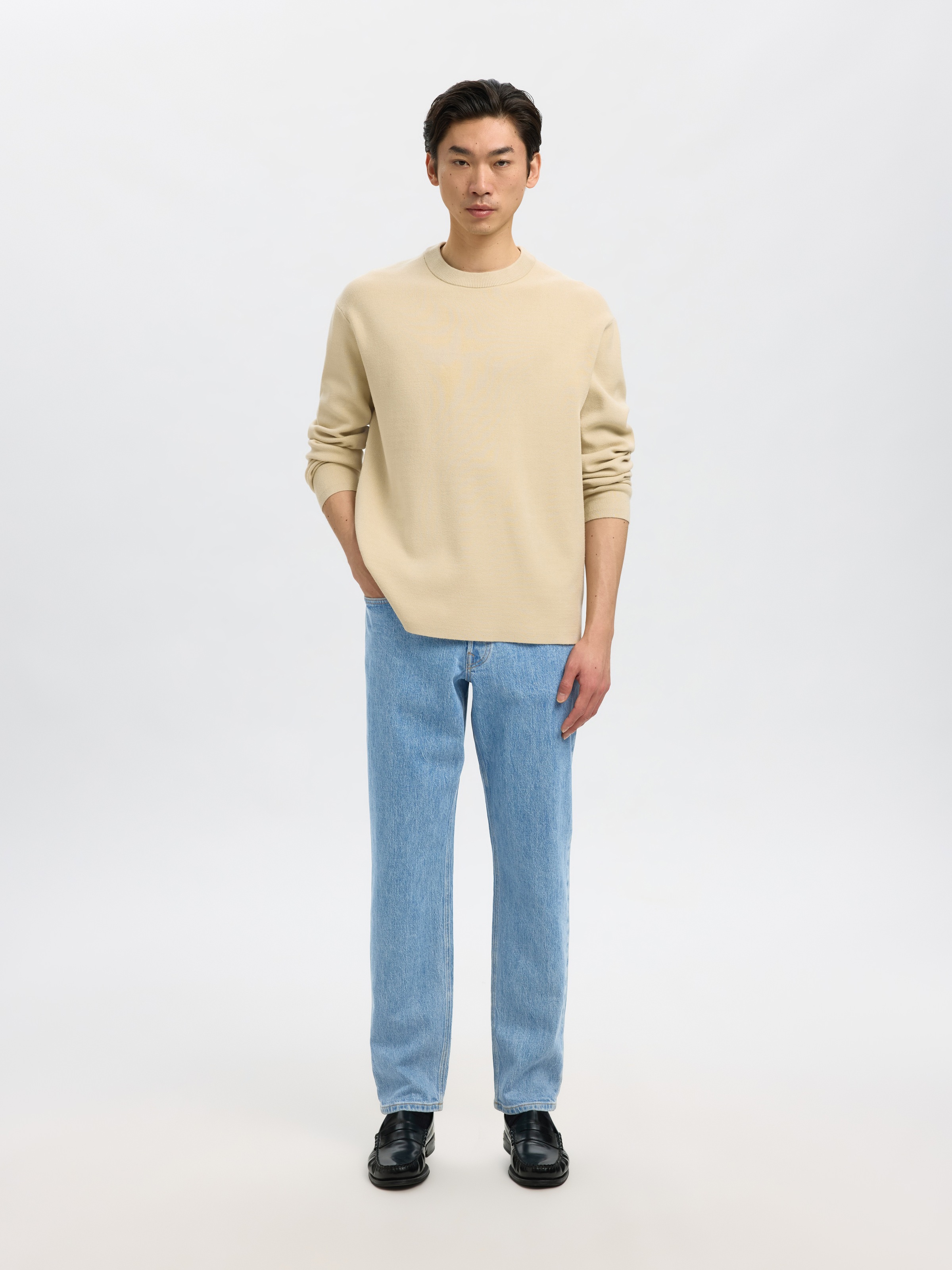 SELECTED HOMME 5-Pocket-Jeans »SLH190-REG TAPERED BEN KORI JEANS NOOS«