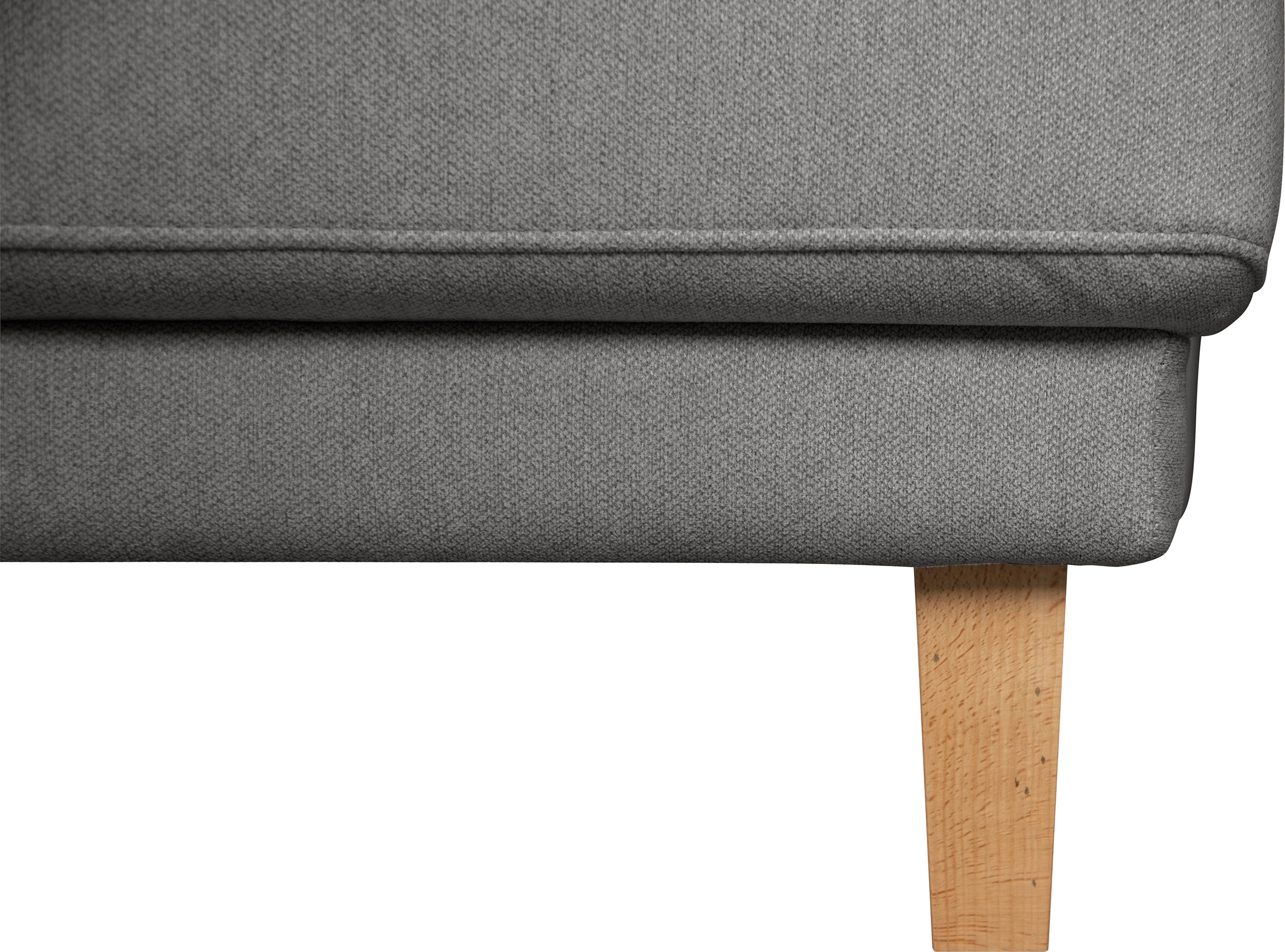 Home affaire Ecksofa »TRIPLO optionale Schlafsofa mit Bettkasten, Maße B/T/H: 234/164/89 cm«, L-Form wahlweise mit Bettfunktion - Liegefläche 132x210 cm