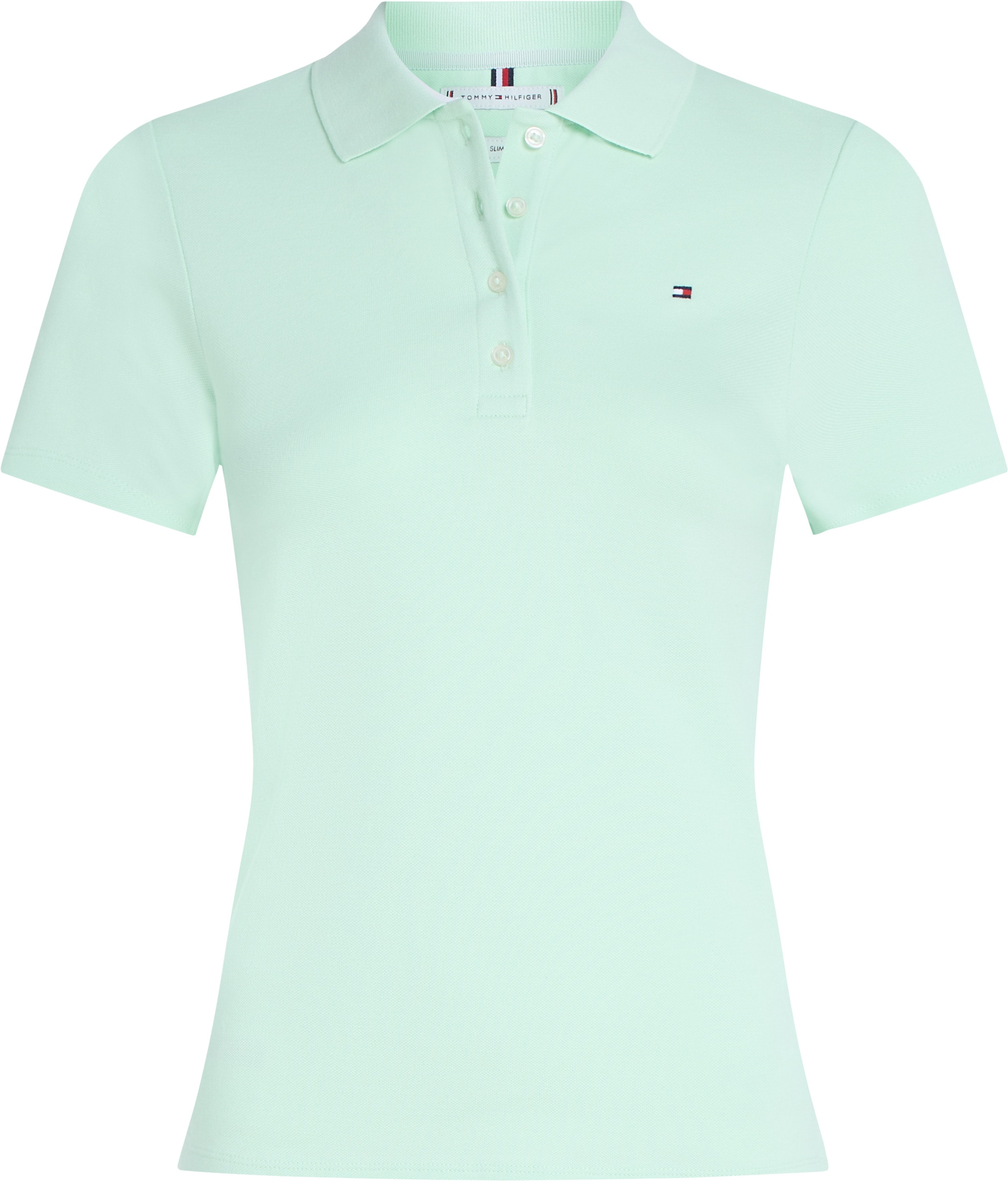 Tommy Hilfiger Poloshirt »1985 Slim Fit Pique Premium«, mit Logostickerei, mit Seitenschlitzen