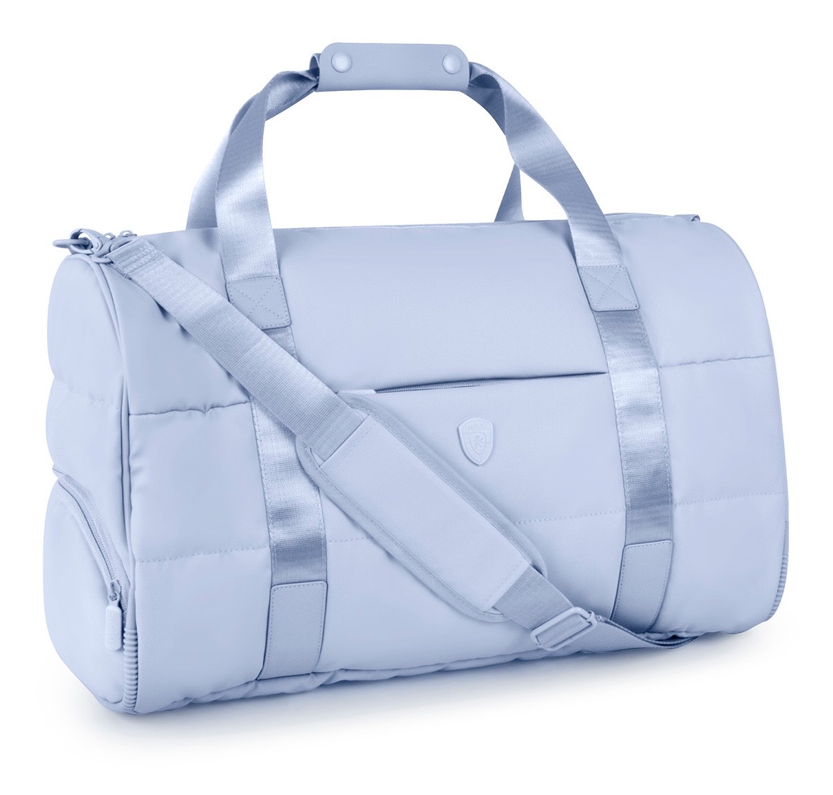 Heys Reisetasche »The Puffer Duffle Bag«, Weekender Duffle Bag Schuhfach Aufstecksystem