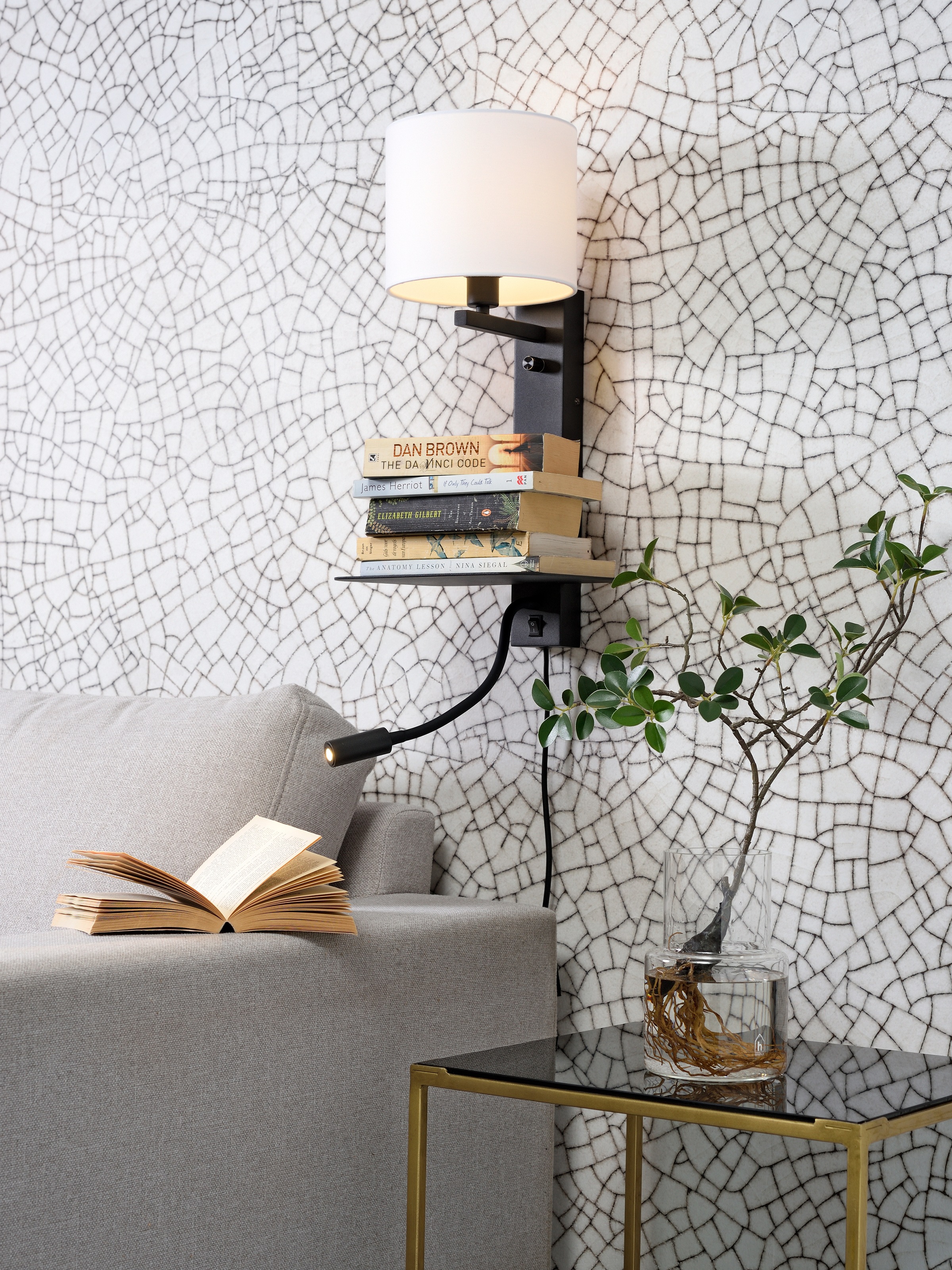 it's About RoMi Wandleuchte »Florence«, 1 flammig, Leuchtmittel E14   LED w günstig online kaufen